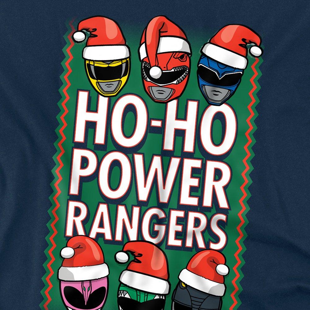 Navy - Power Rangers - Power Rangers Ho Ho Power Rangers T Shirt Navy - 2