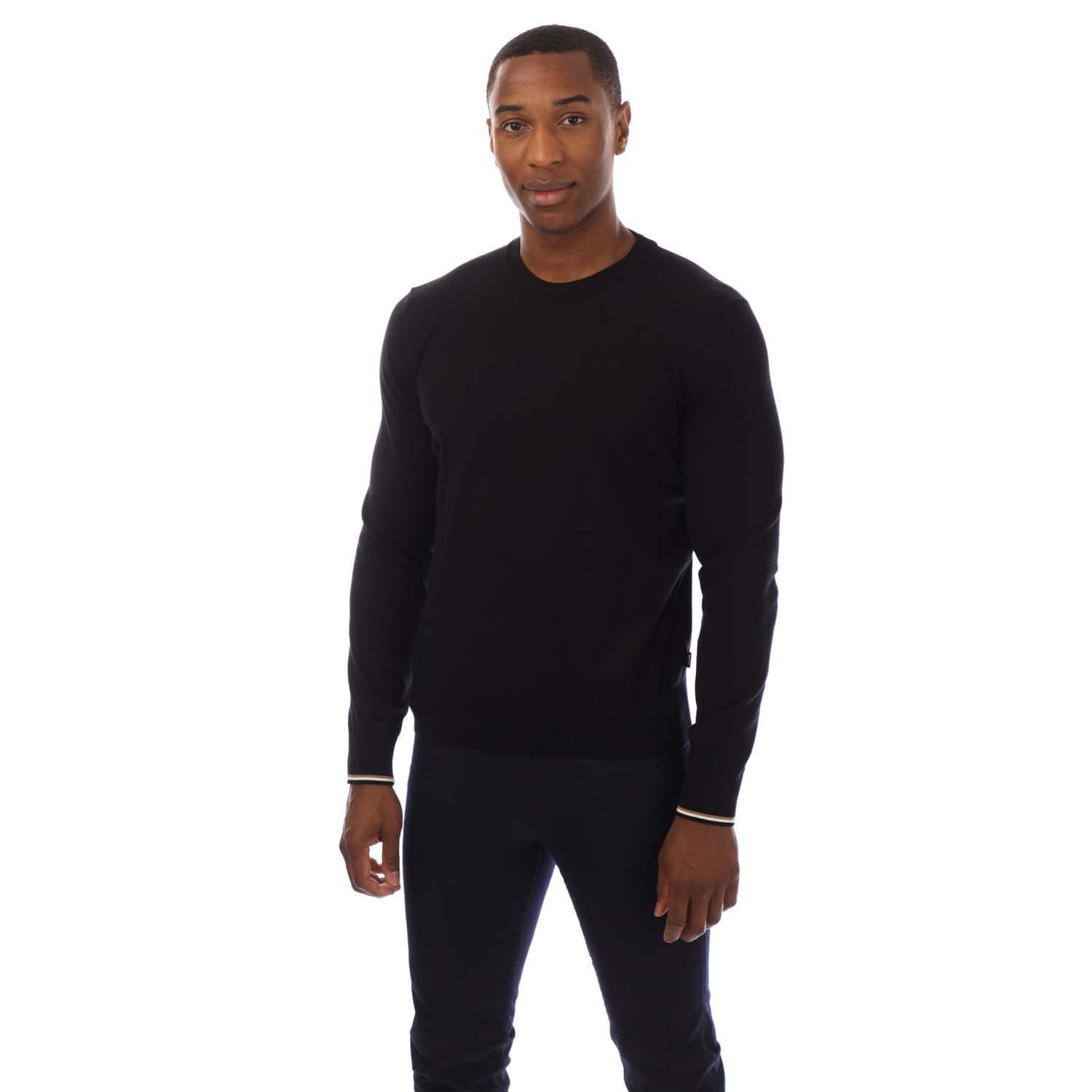 Black - Hugo - Manebello-P Crewneck Sweater - 1