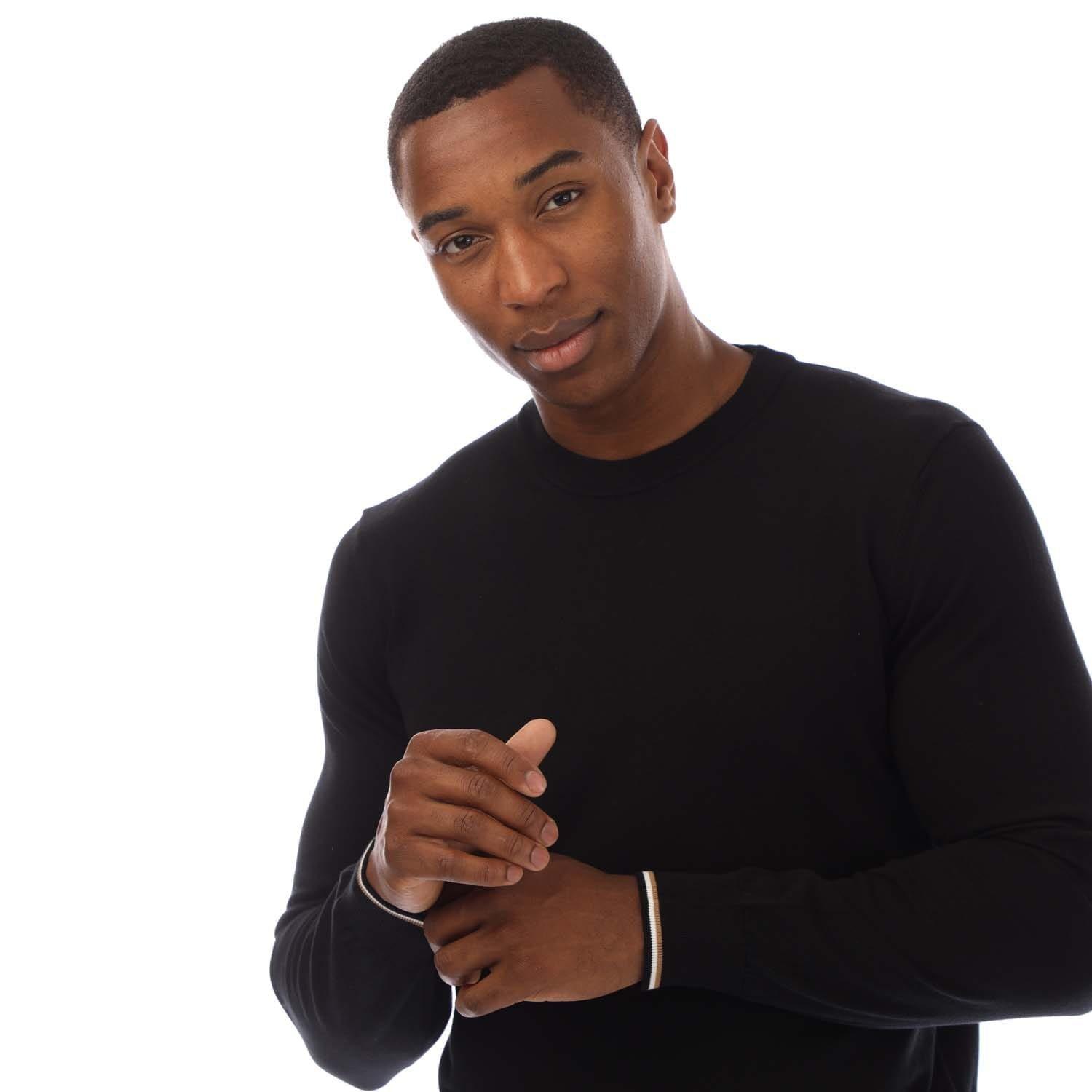 Black - Hugo - Manebello-P Crewneck Sweater - 3