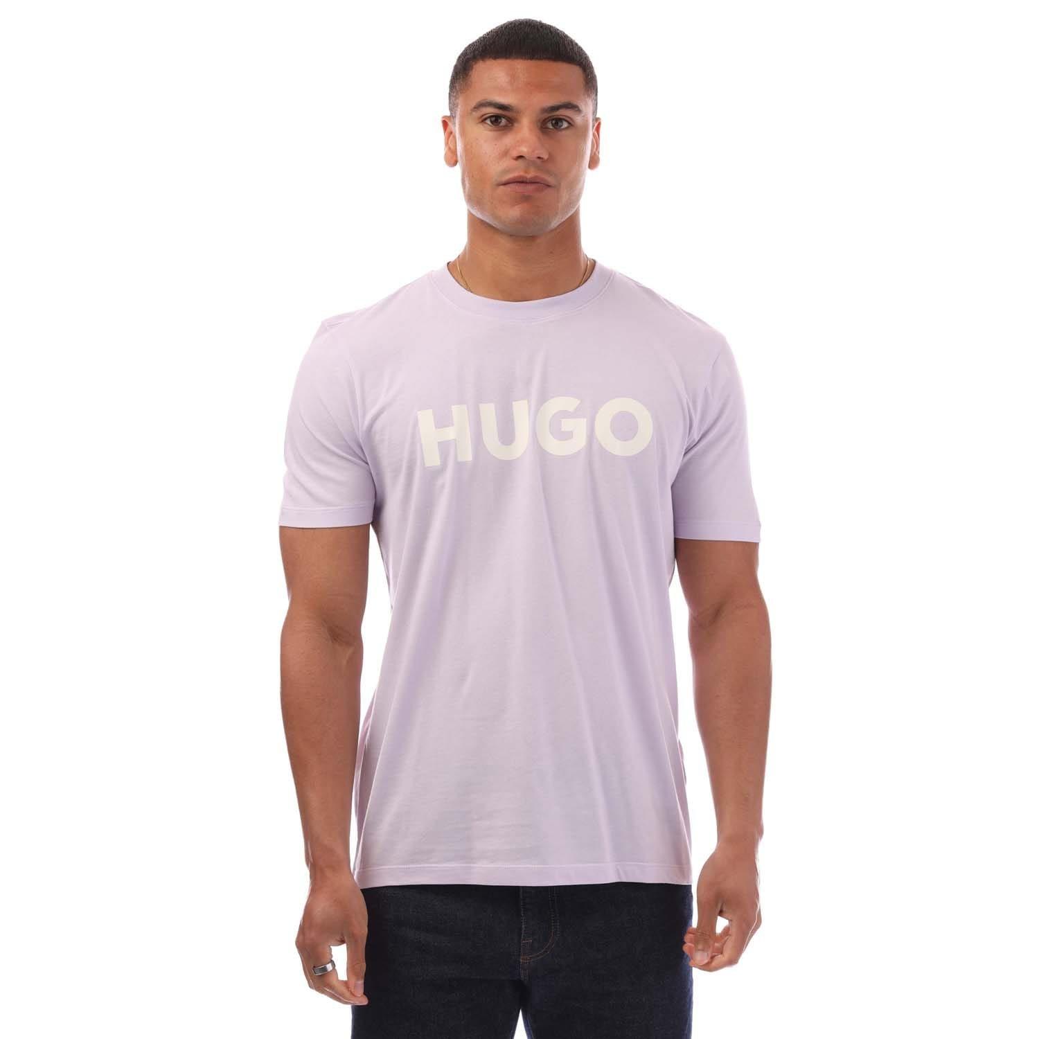 Purple - Hugo - Hugo Dulivio 10229761 01 T-Shirt Mens - 1