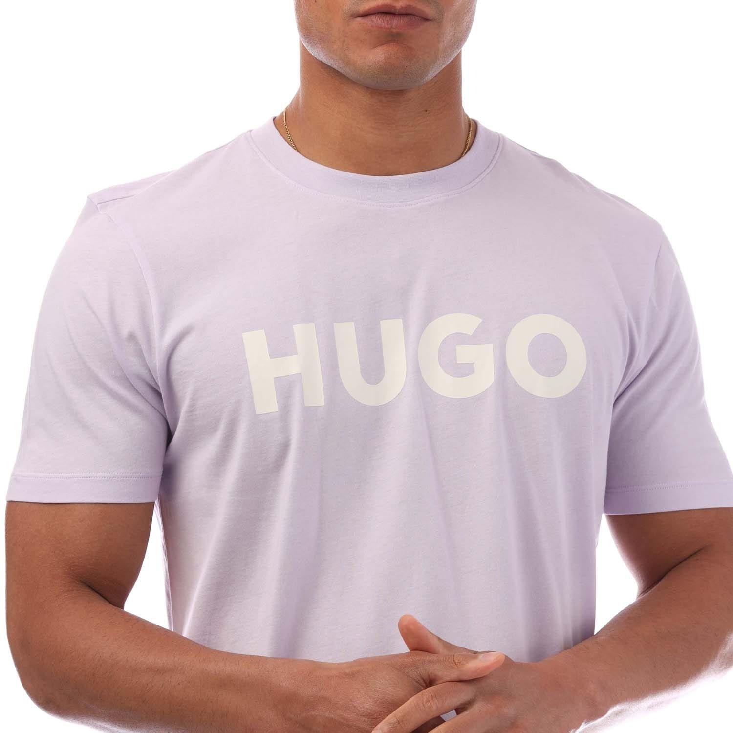 Purple - Hugo - Dulivio Regular Fit T-Shirt - 2