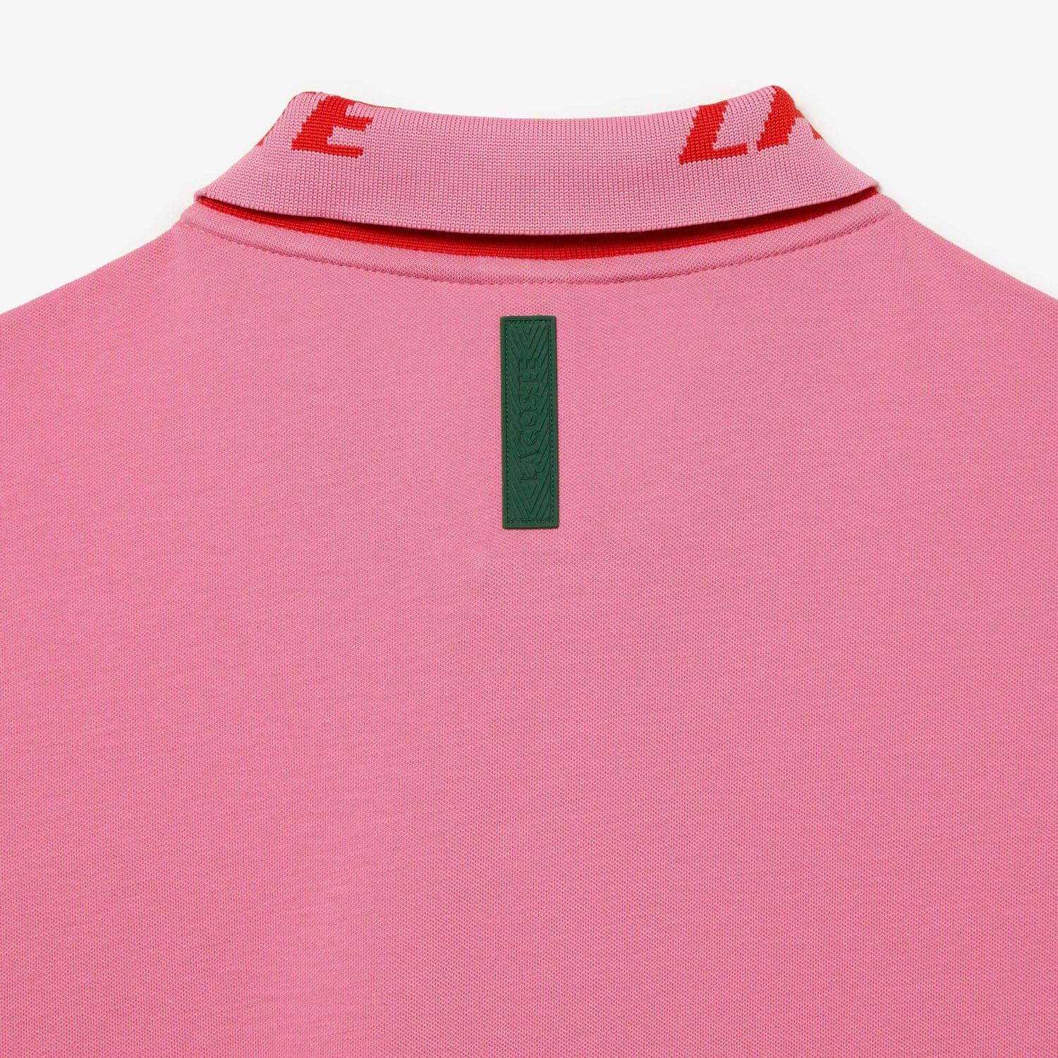 Pink - Lacoste - Slim Fit Movement Polo Shirt - 5