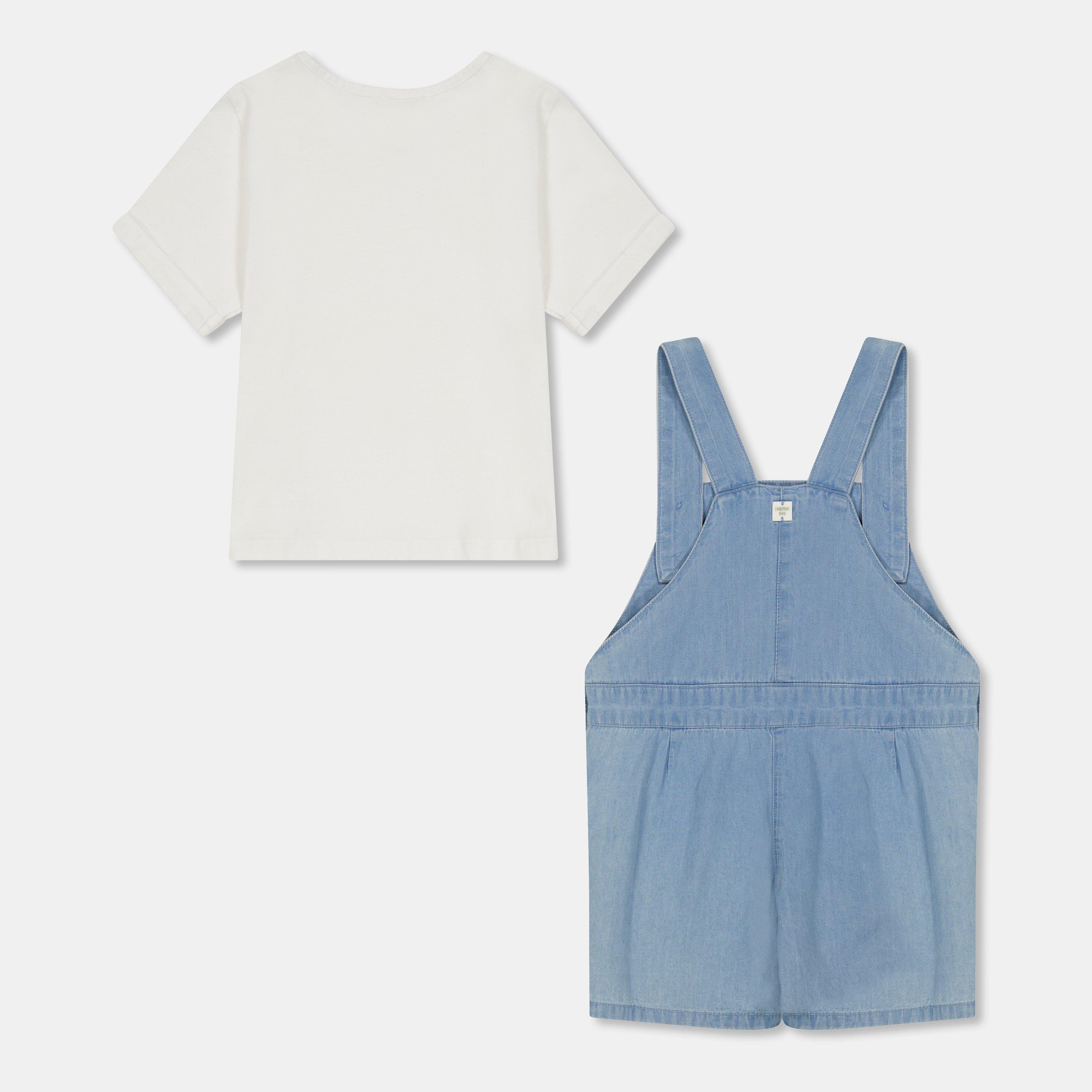 White Blue - Carrement Beau - Kids' Clothing Set - 2