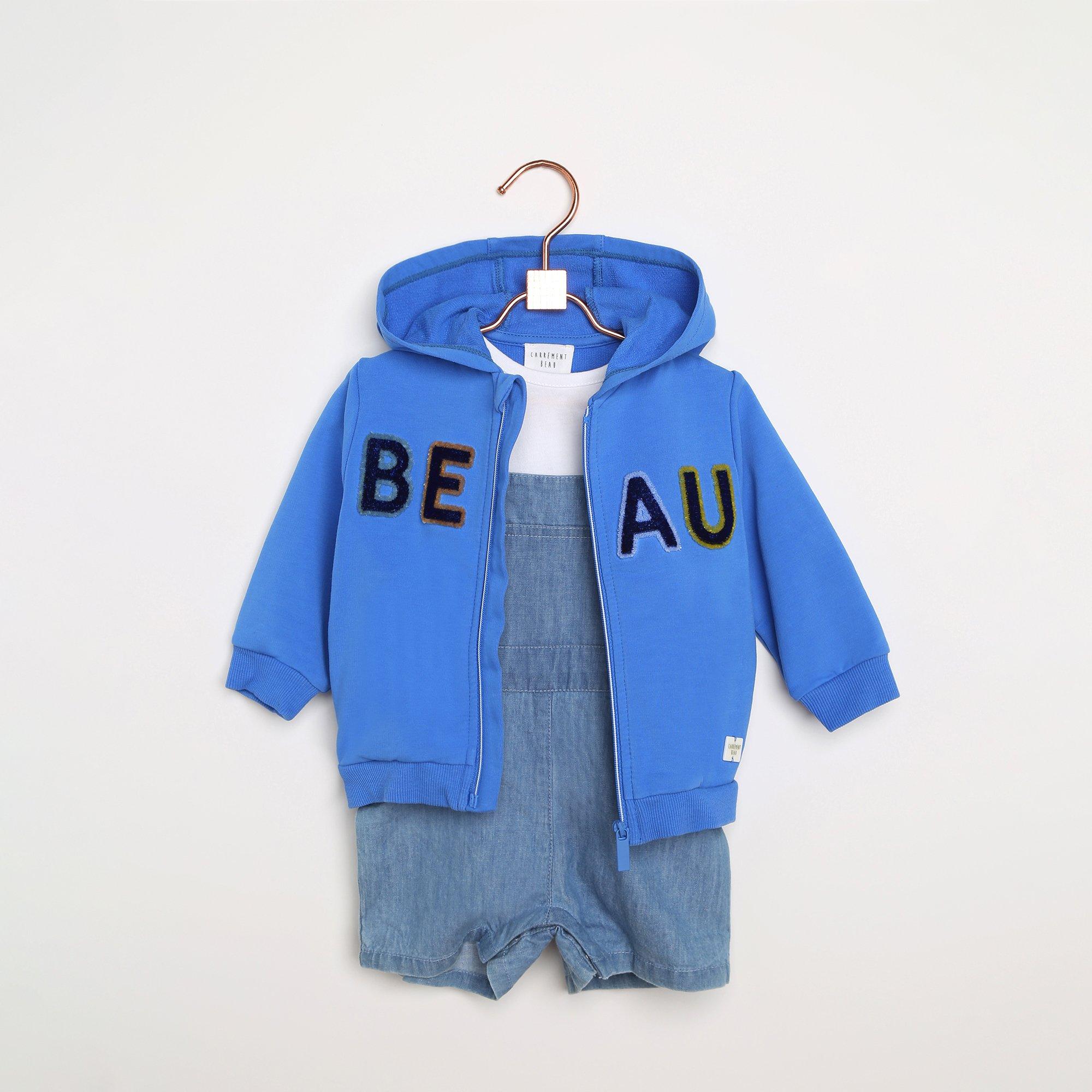 White Blue - Carrement Beau - Kids' Clothing Set - 3