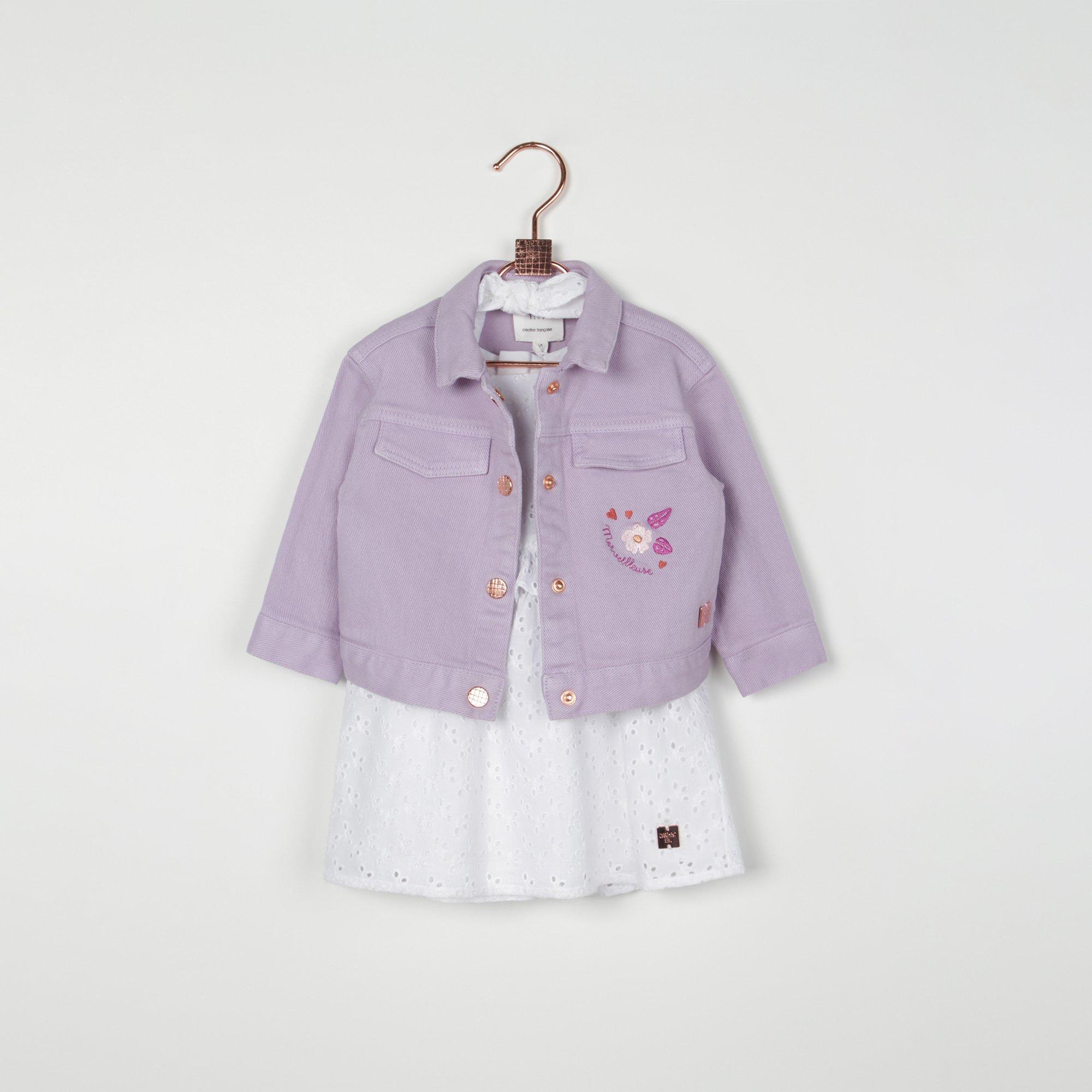 White - Carrement Beau - Kids' Clothing Set - 3