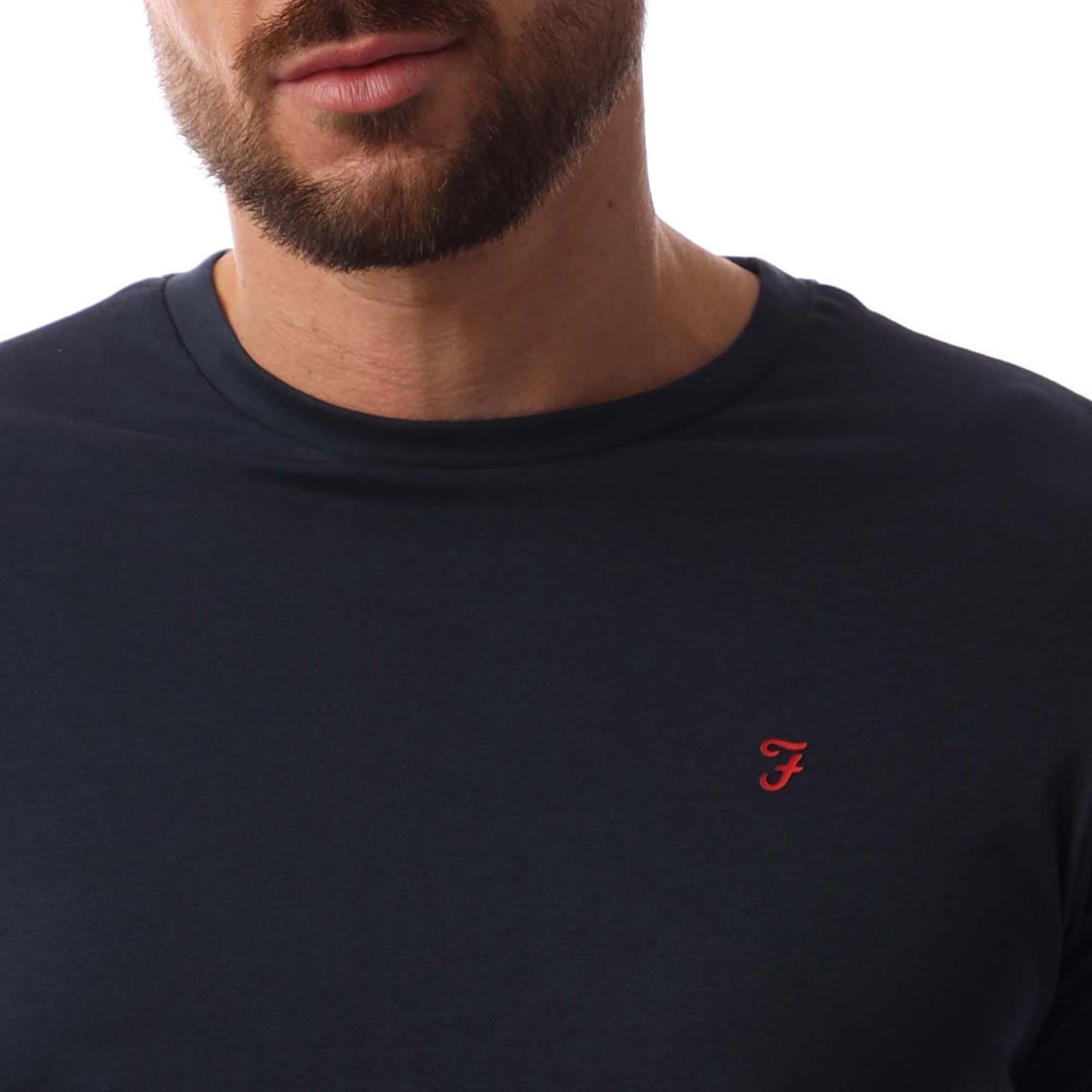 Navy Green - Farah - Fordham 5 Pack Lounge Shirts - 3