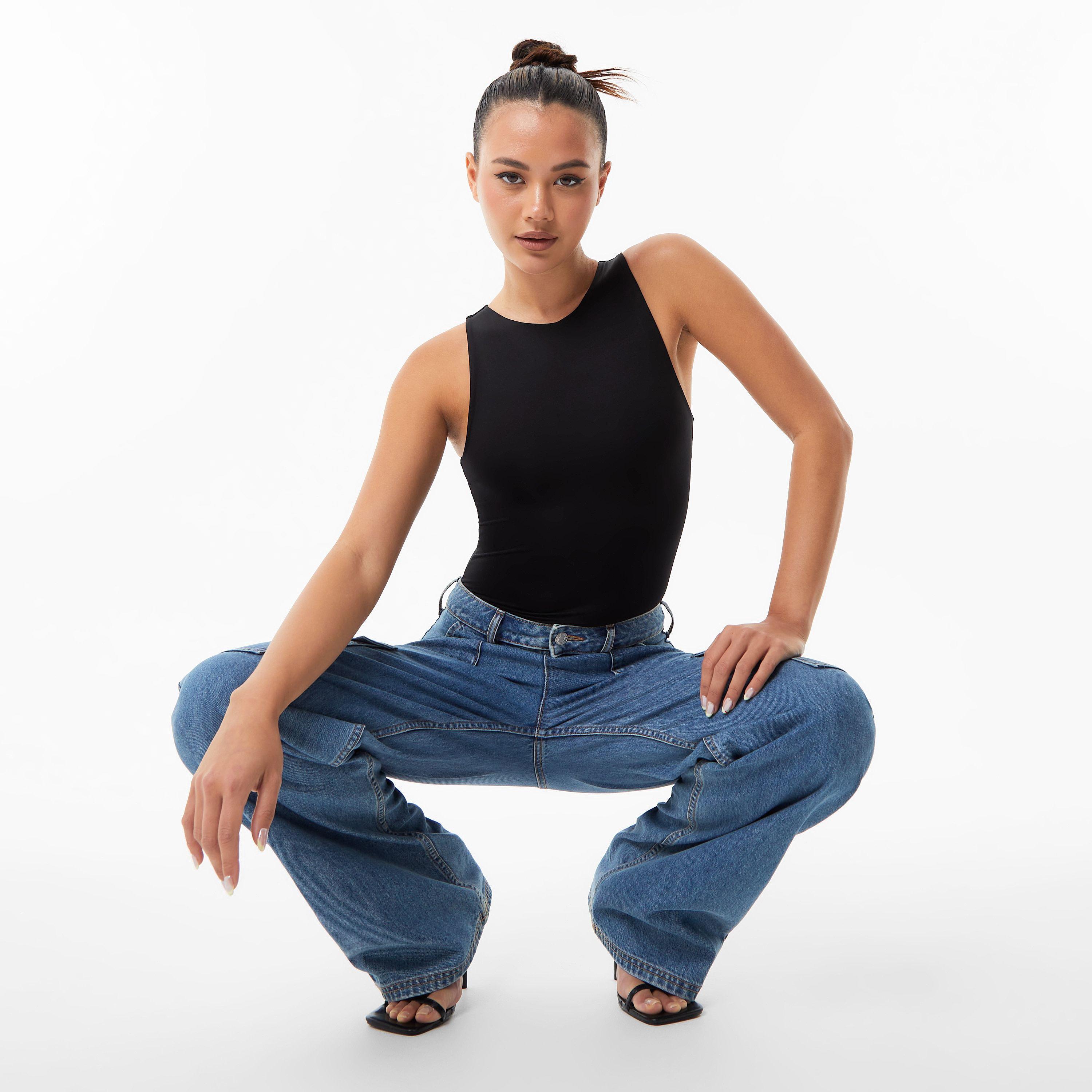 Black - Jack Wills - Second Skin Racer Bodysuit - 4