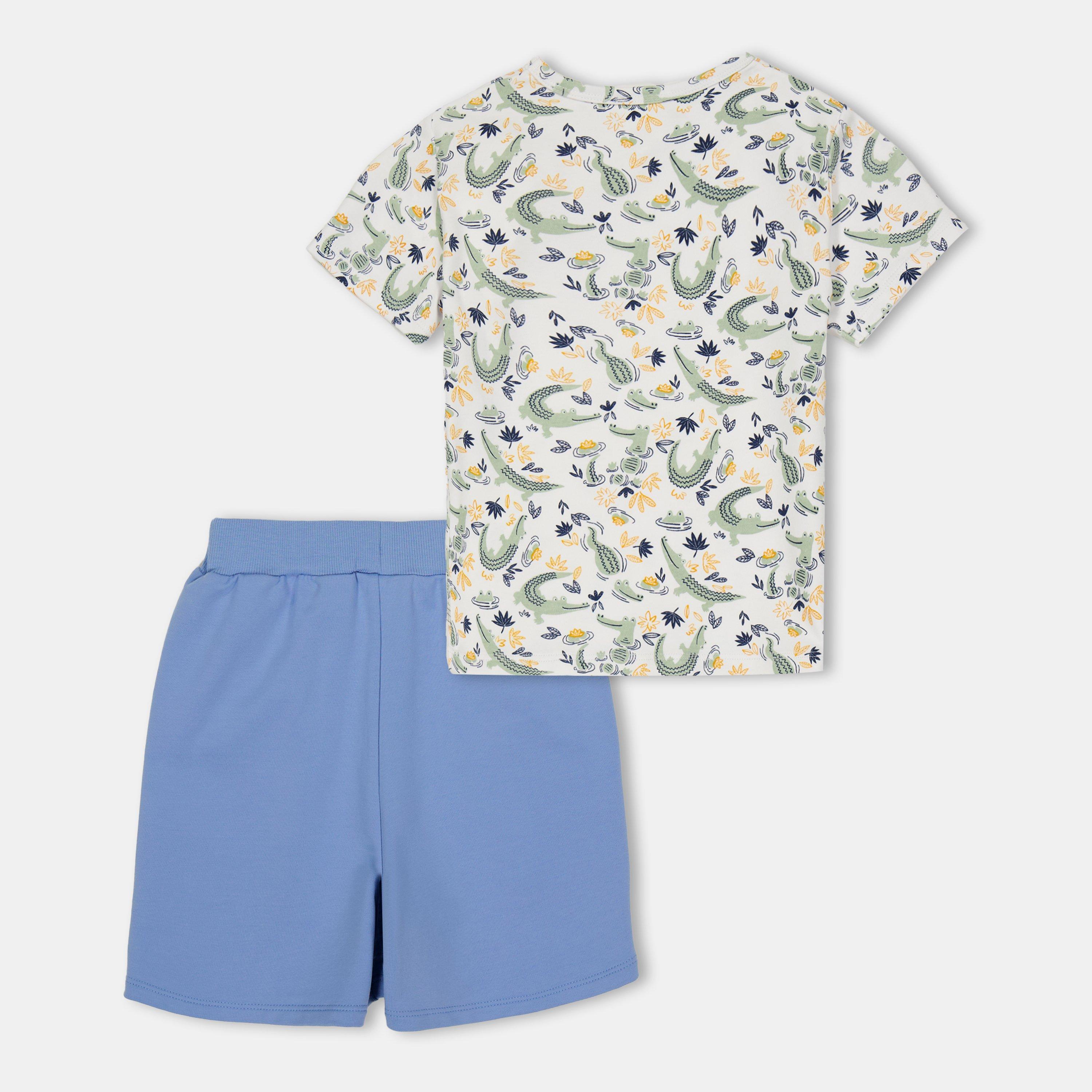 White Blue - Carrement Beau - Kids' Clothing Set - 2