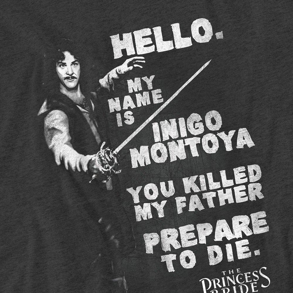 Grey - Other - Princess Bride Hello Again T-Shirt Charcoal - 2