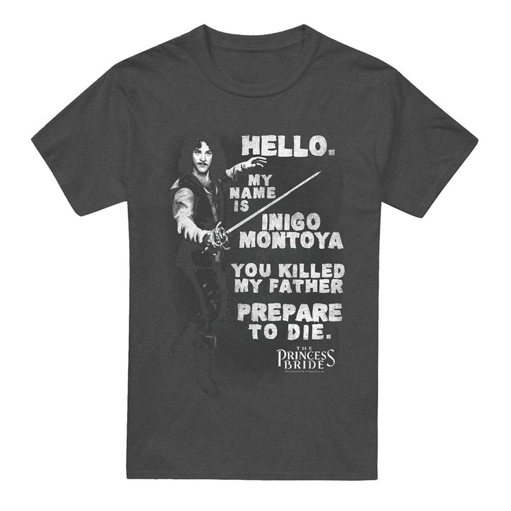 Grey - Other - Princess Bride Hello Again T-Shirt Charcoal - 4