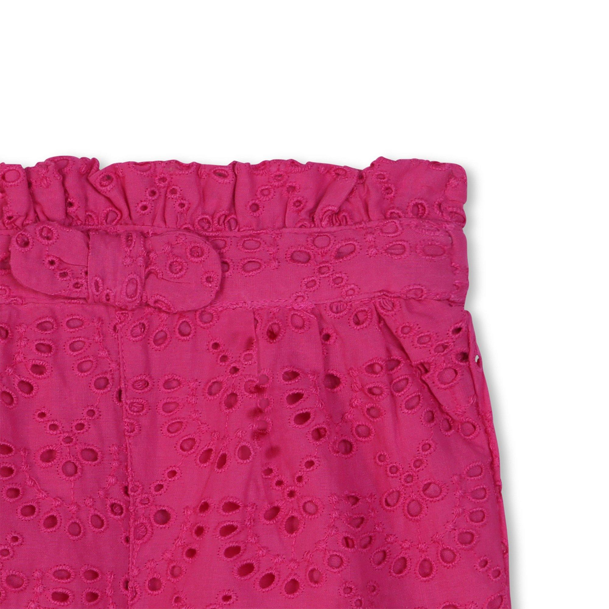 Fuschia - Carrement Beau - Kids' Jersey Jogger Shorts - 2