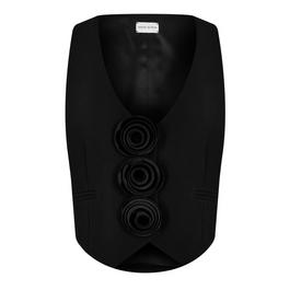 Magda Butrym Rose Applique Vest