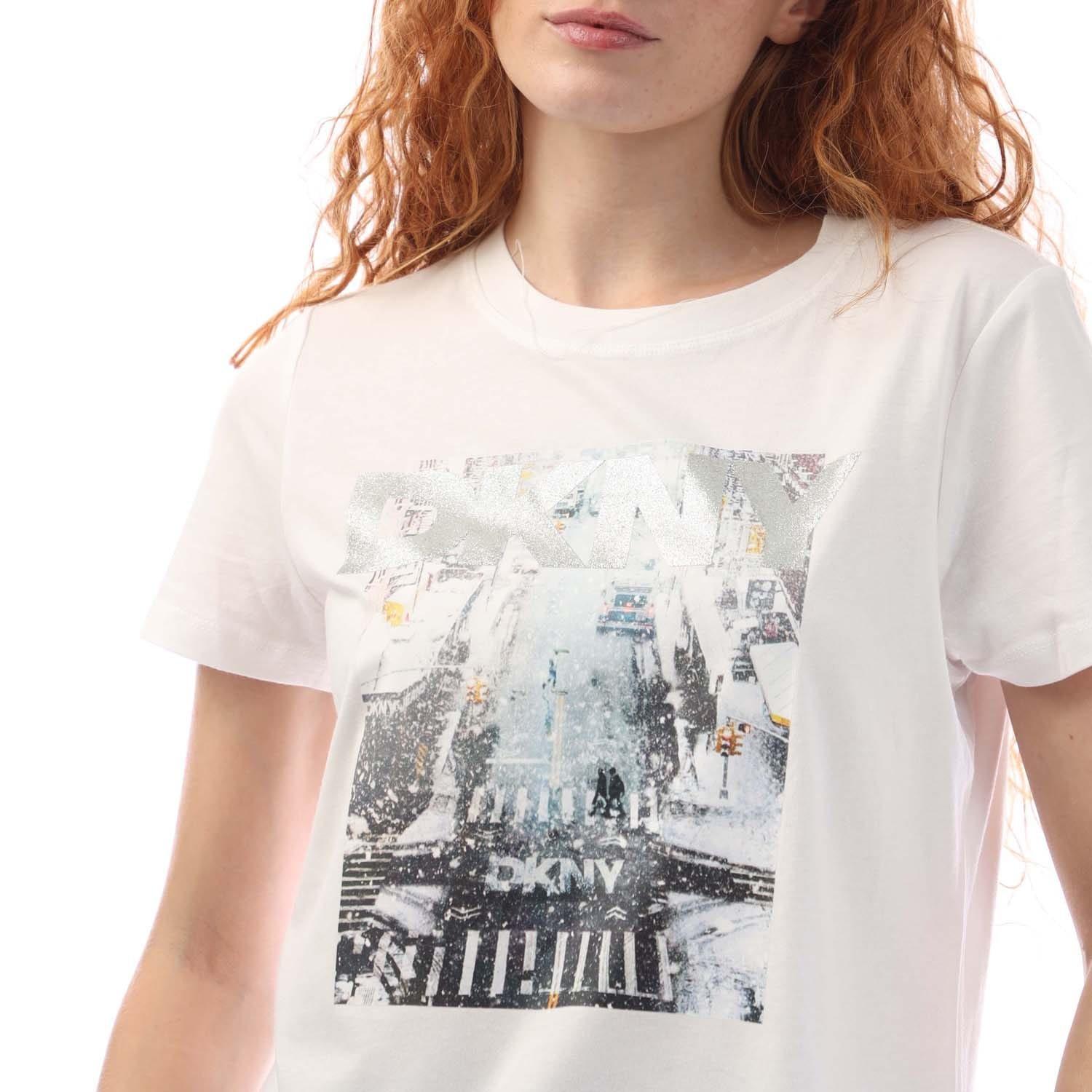 Purple - DKNY - New York Snow T-Shirts - 2