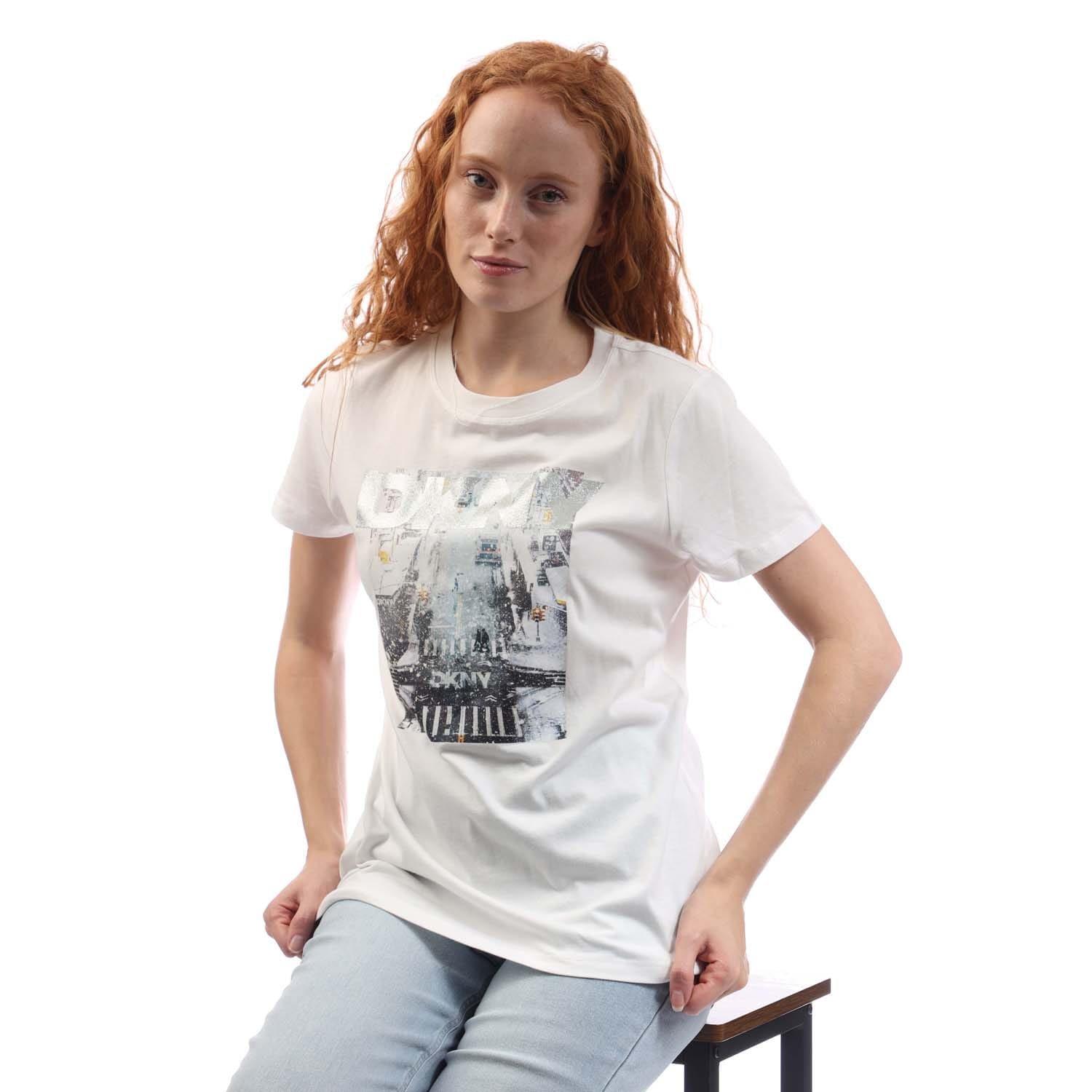 Purple - DKNY - New York Snow T-Shirts - 4