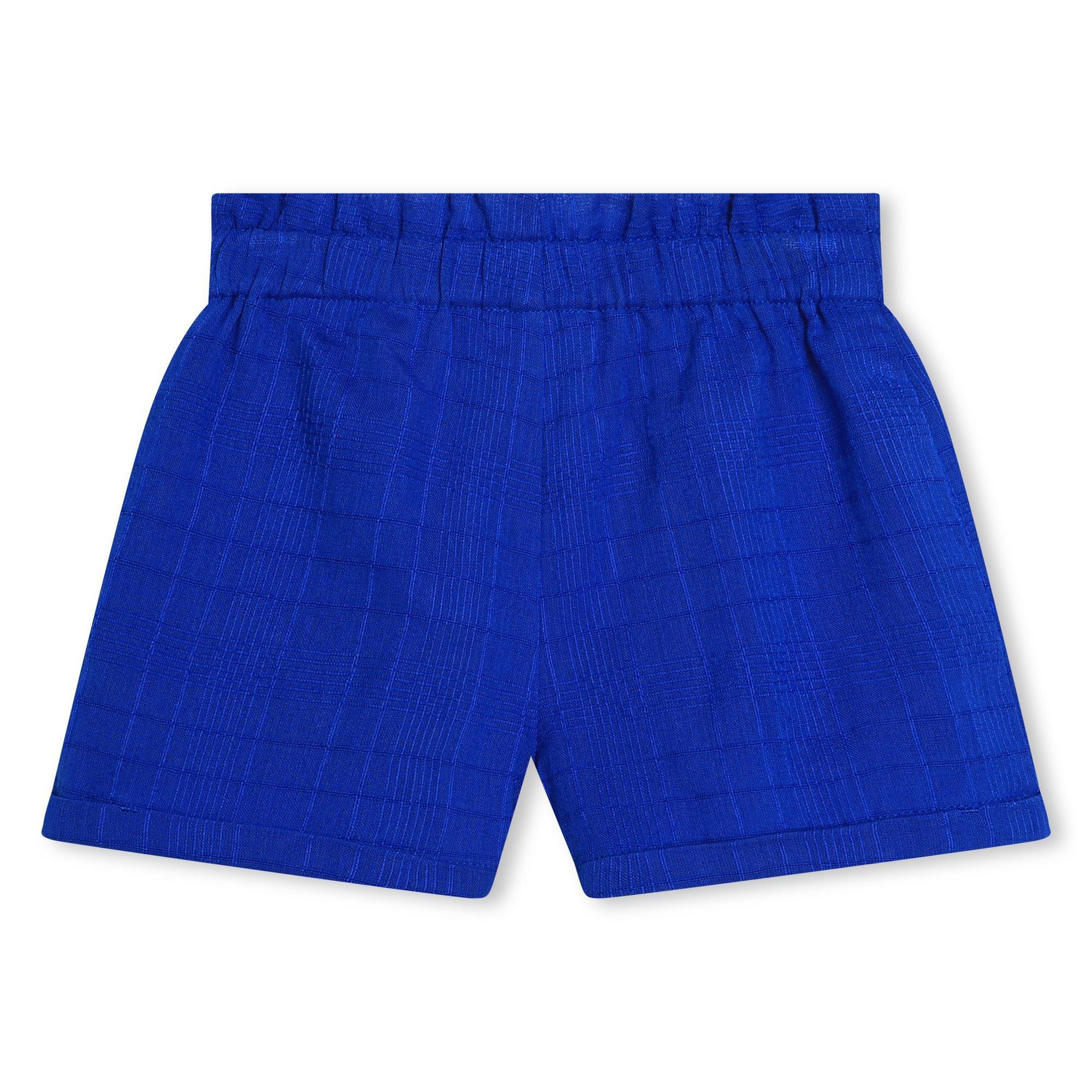 Blue - Carrement Beau - Kids' Jersey Jogger Shorts - 2