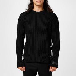 Versace Buckles Knit Jumper