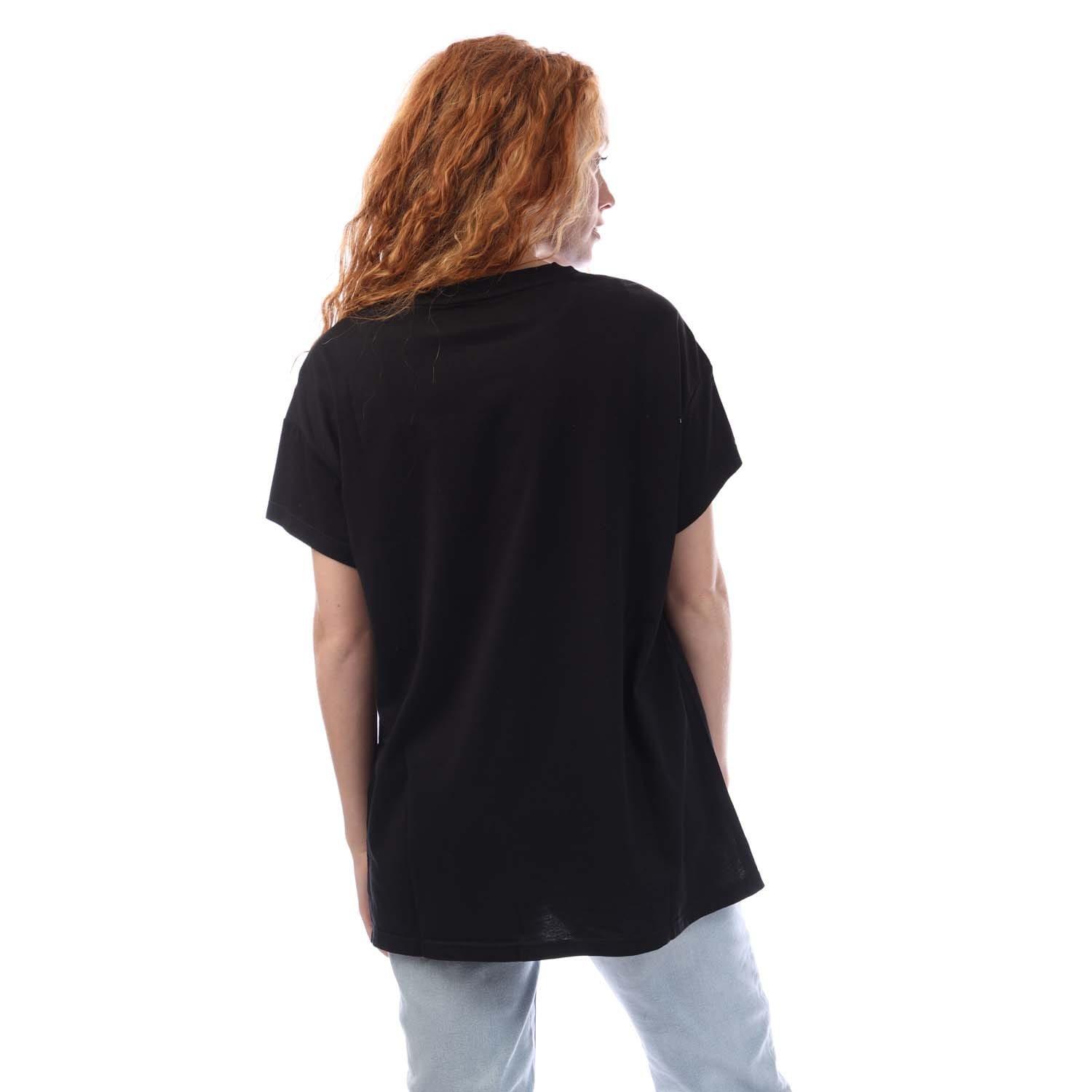 Black Silver - DKNY - Logo Short Sleeve T-Shirt - 3