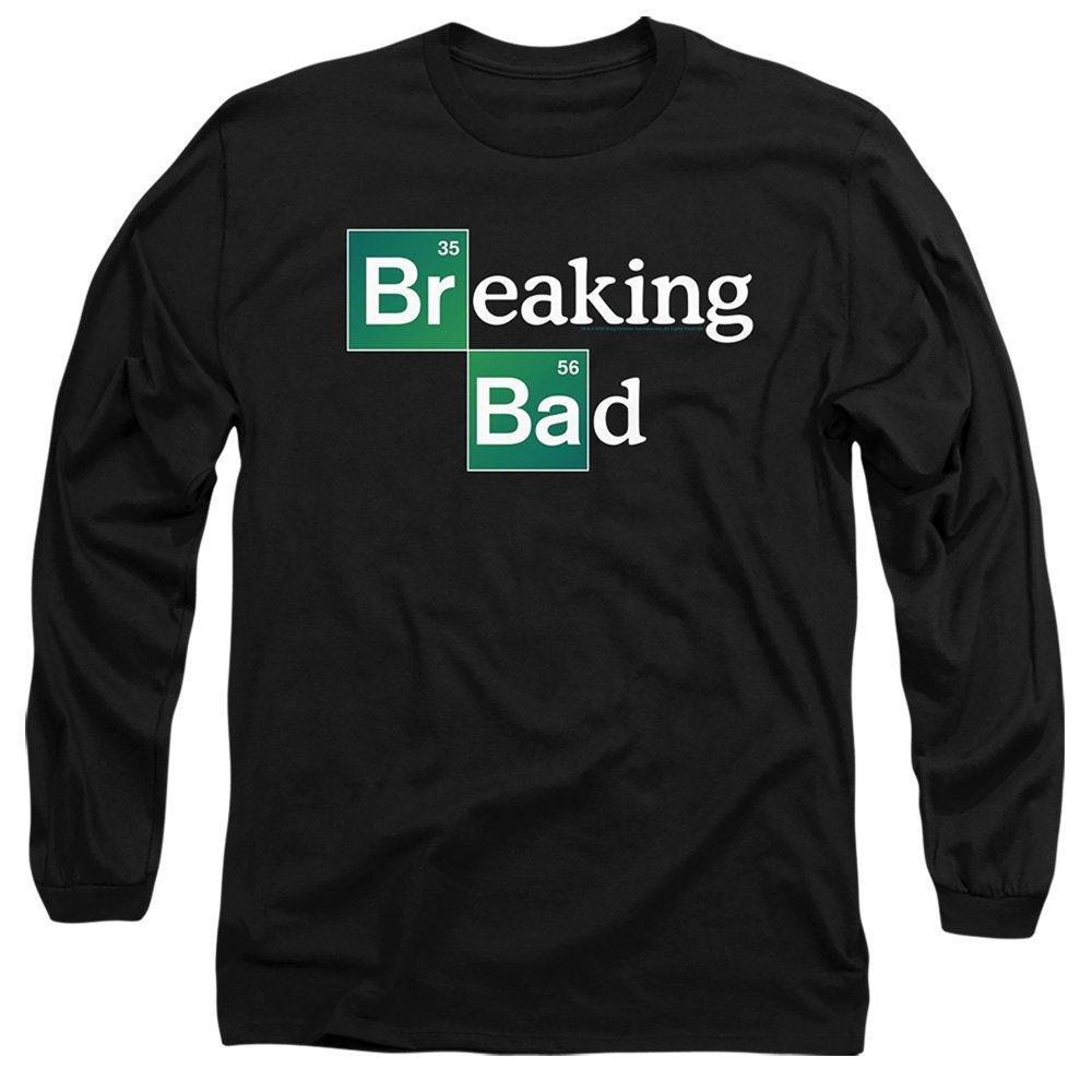 Black - Breaking Bad - Breaking Bad Logo Long Sleeve T-Shirt Black - 1