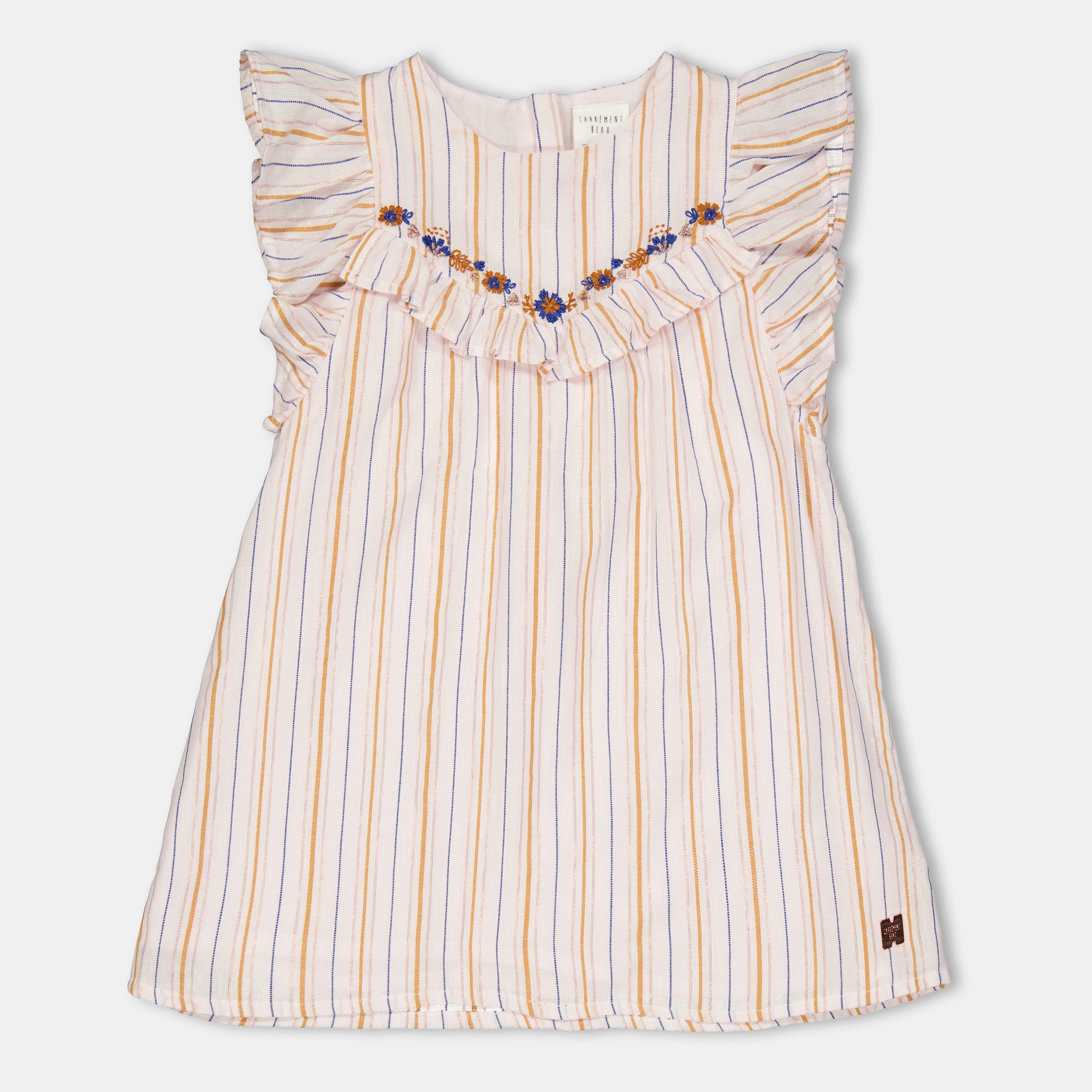 Carrement Beau  Newborn Kids' A-Line Dress - Apricot - 18M