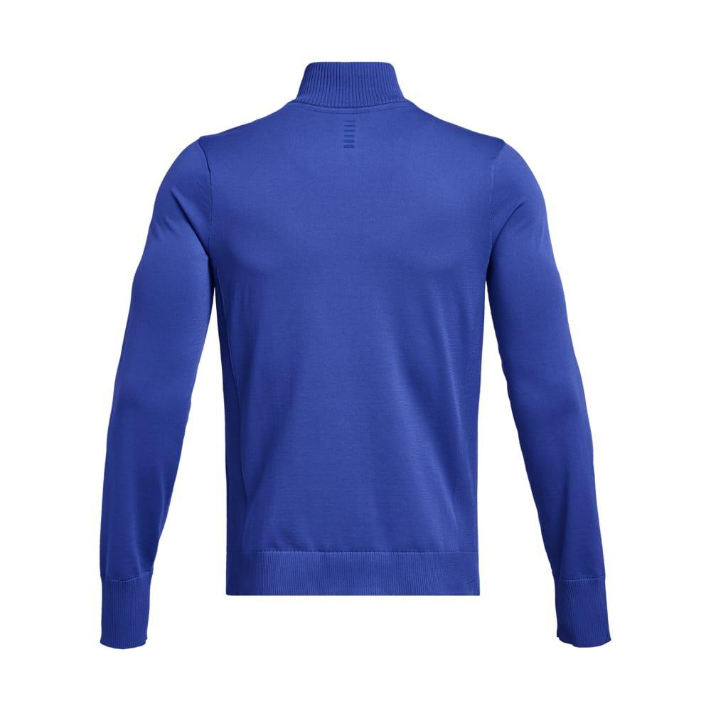Blue - Under Armour - UA IntelliKnit Run ¿ Zip Top - 2