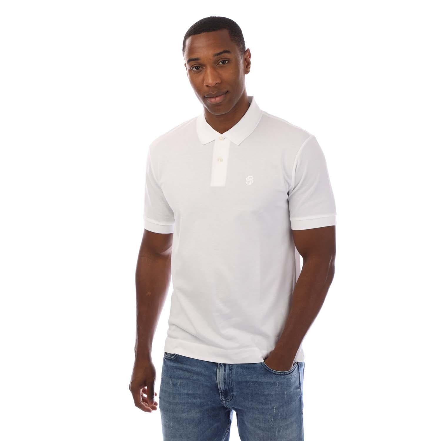 White - Boss - Polo Shirt - 1