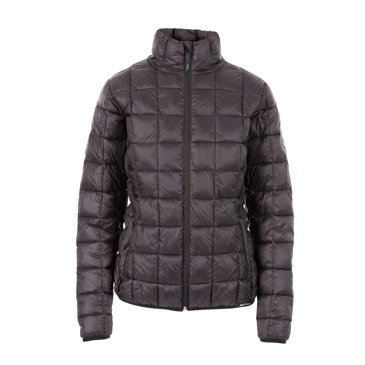 Black - Trespass - Melina DLX Eco Range Padded Jacket - 1