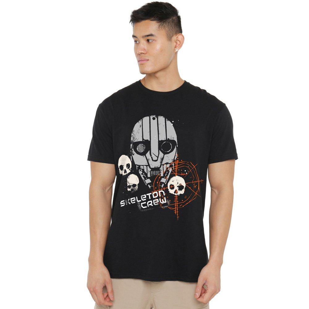 Black - Star Wars - Star Wars Sw-33 Skull Target Mens T-Shirt Black - 1