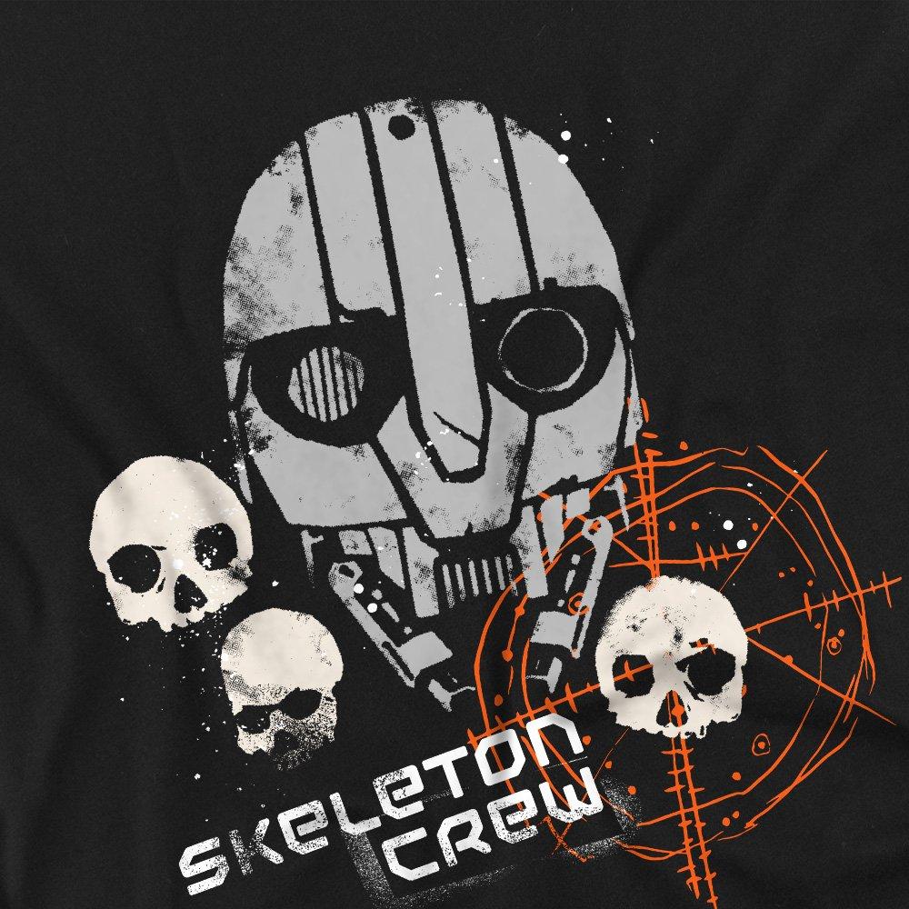 Black - Star Wars - Star Wars Sw-33 Skull Target Mens T-Shirt Black - 2