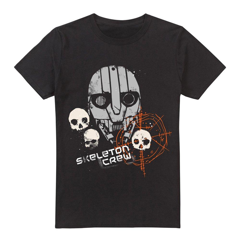 Black - Star Wars - Star Wars Sw-33 Skull Target Mens T-Shirt Black - 4