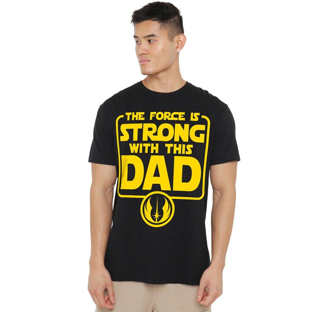 Star Wars Star Wars FatherS Day Force Is Strong Dad Mens T-