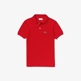 Lacoste Junior Boys Pique Logo Polo Shirt