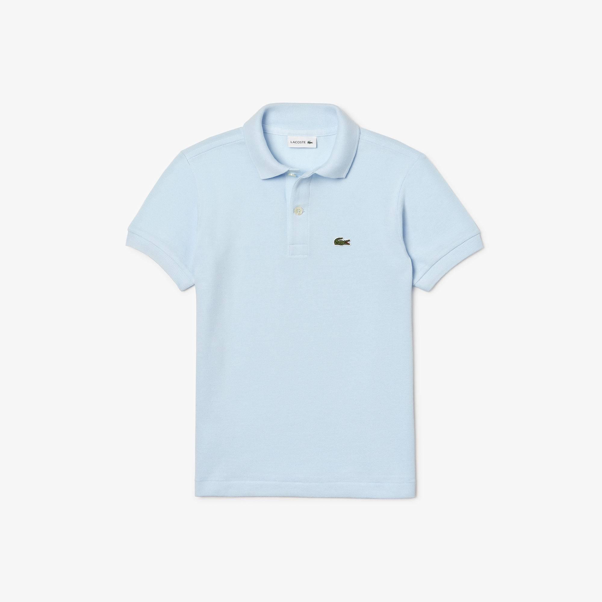 Lacoste Boys ' Classic Pique Polo Shirt - Blue T01 - 10 Years