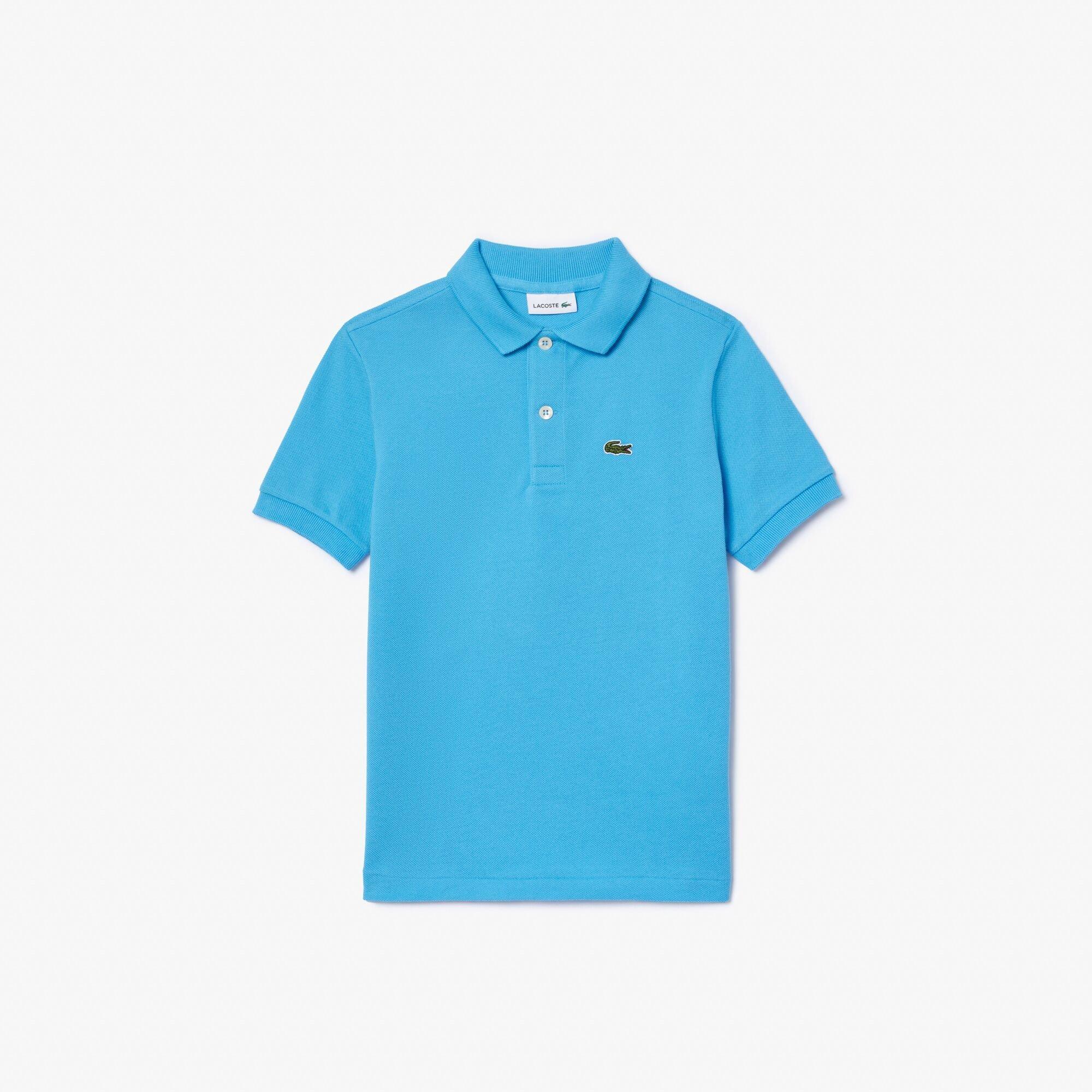 Lacoste Boys ' Classic Pique Polo Shirt - Blue 4Xa - 10 Years