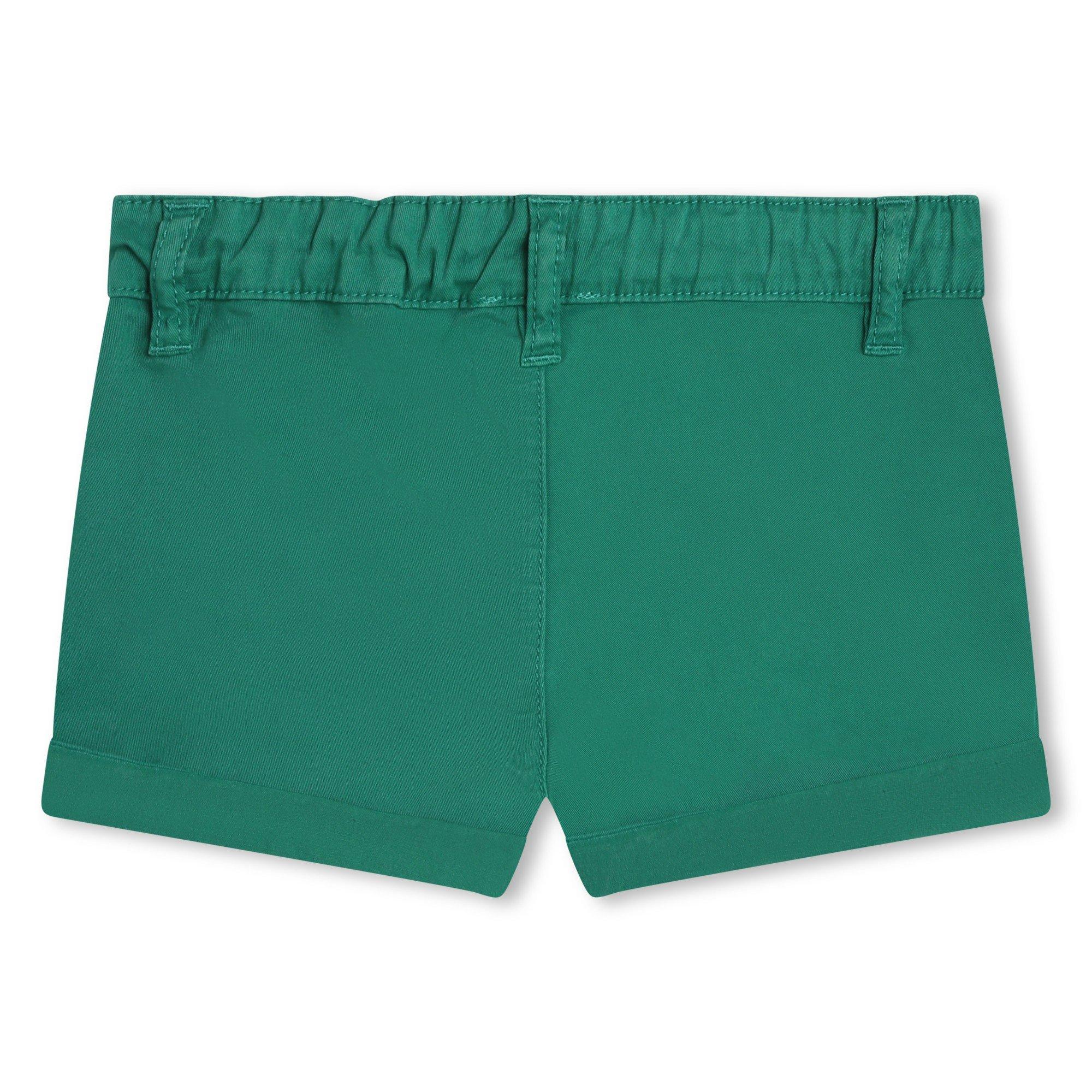 Lime - Carrement Beau - Kids' Jersey Jogger Shorts - 2