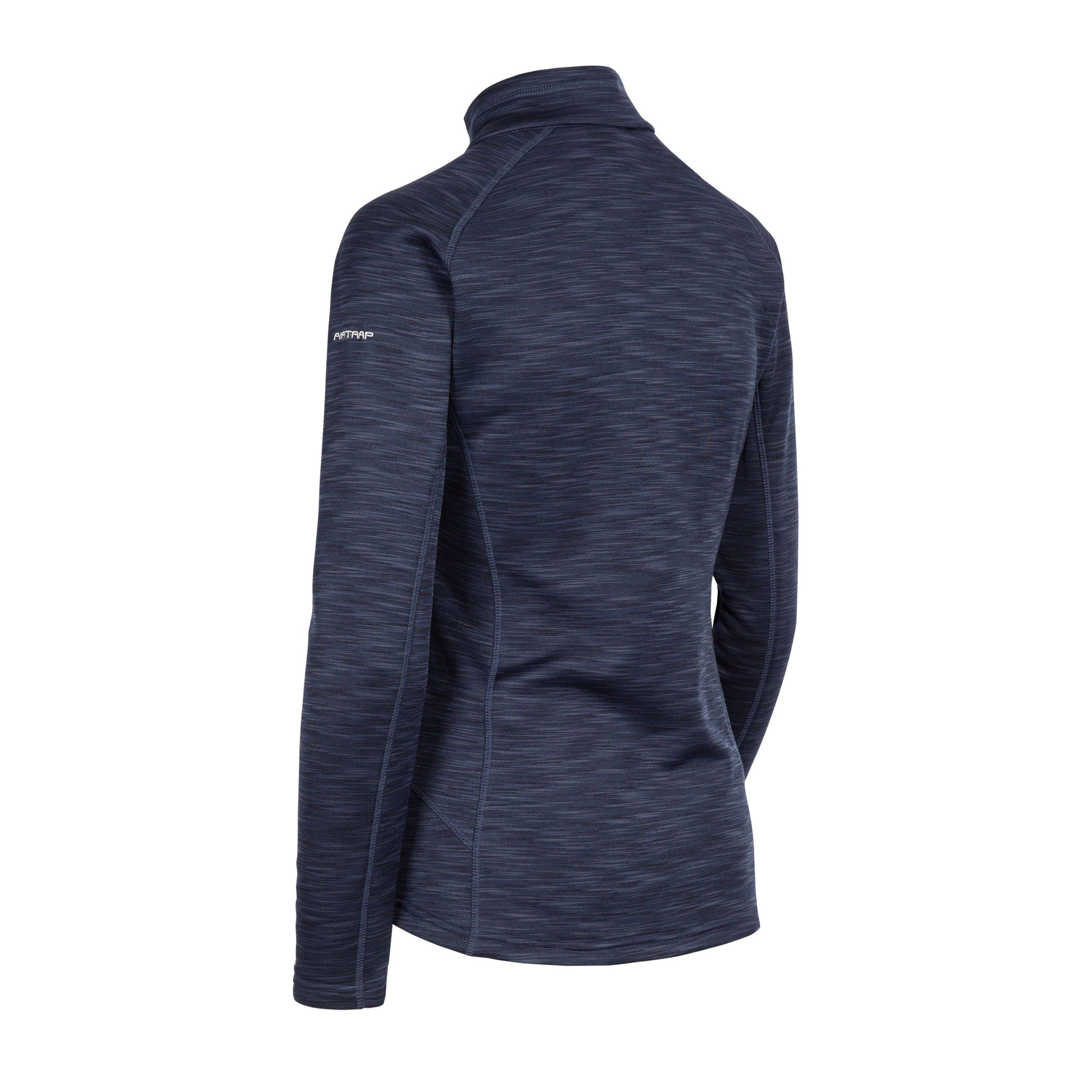 Navy - Trespass - Fairford Half-Zip Fleece - 2