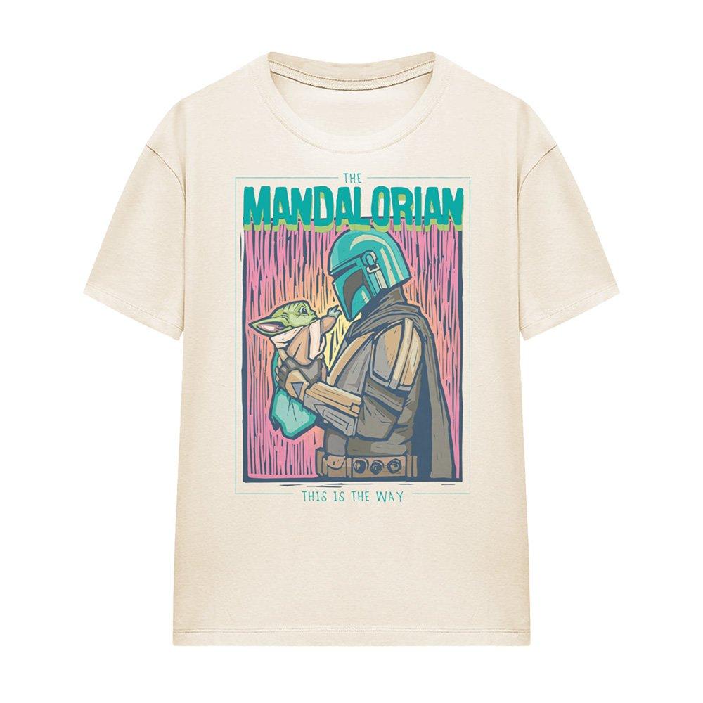 Beige - Star Wars - Star Wars The Mandalorian This Is The Linocut Way - 4