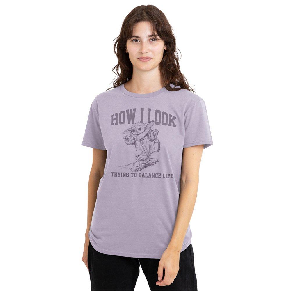 Purple - Star Wars - Star Wars The Mandalorian Trying To Balance Life T - 1