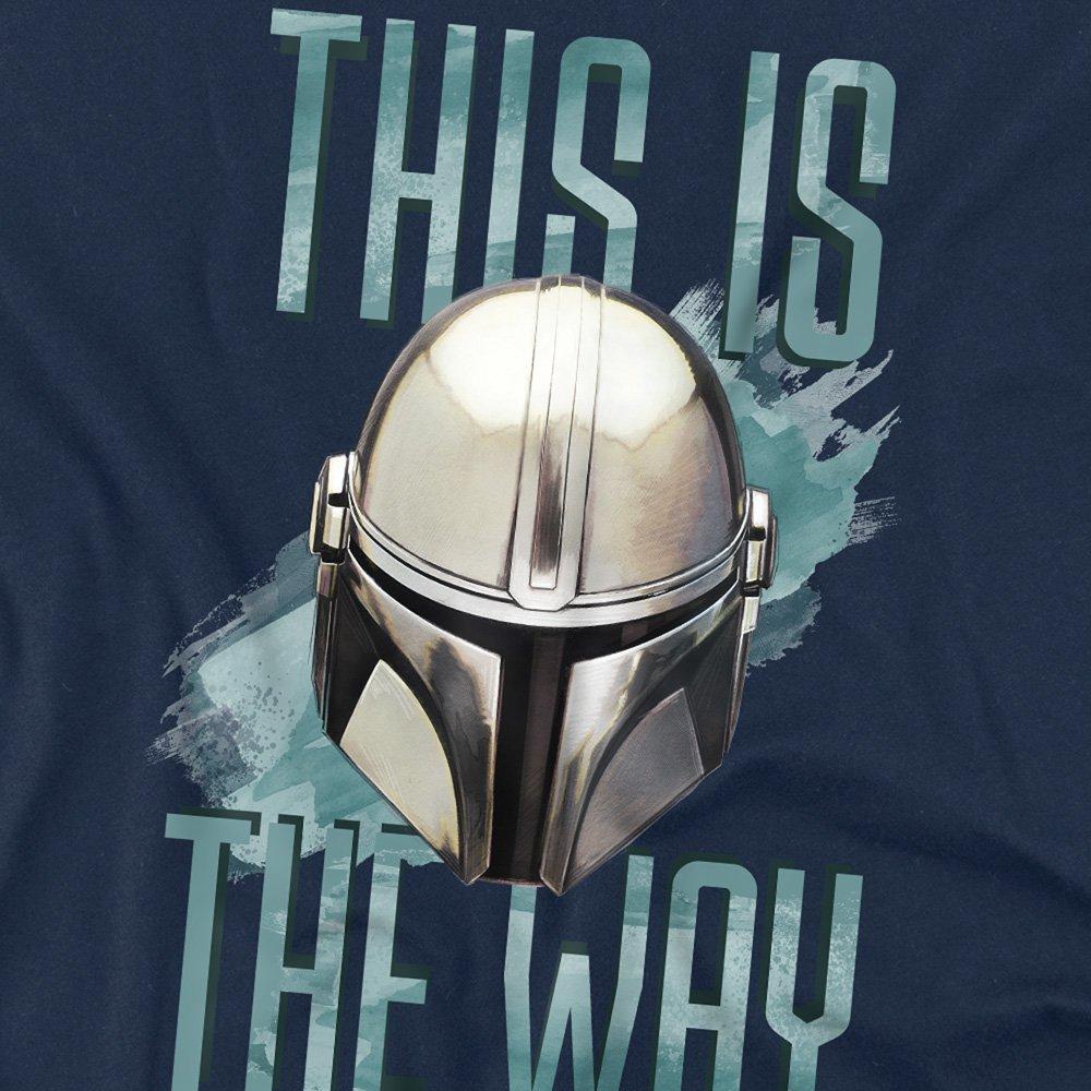 Navy - Star Wars - Star Wars This Is The Way T-Shirt Navy - 2