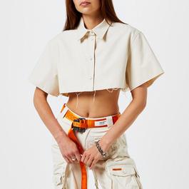 Heron Preston Crop Shirt