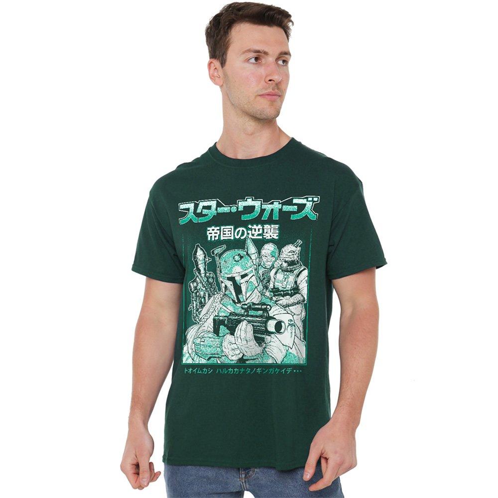 Green - Star Wars - Star Wars Manga Boba Fett Bounty Hunter T-Shirt B - 1