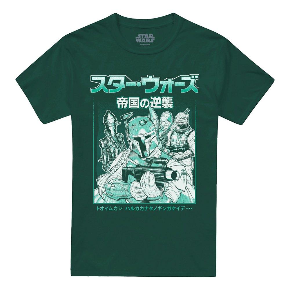Green - Star Wars - Star Wars Manga Boba Fett Bounty Hunter T-Shirt B - 4