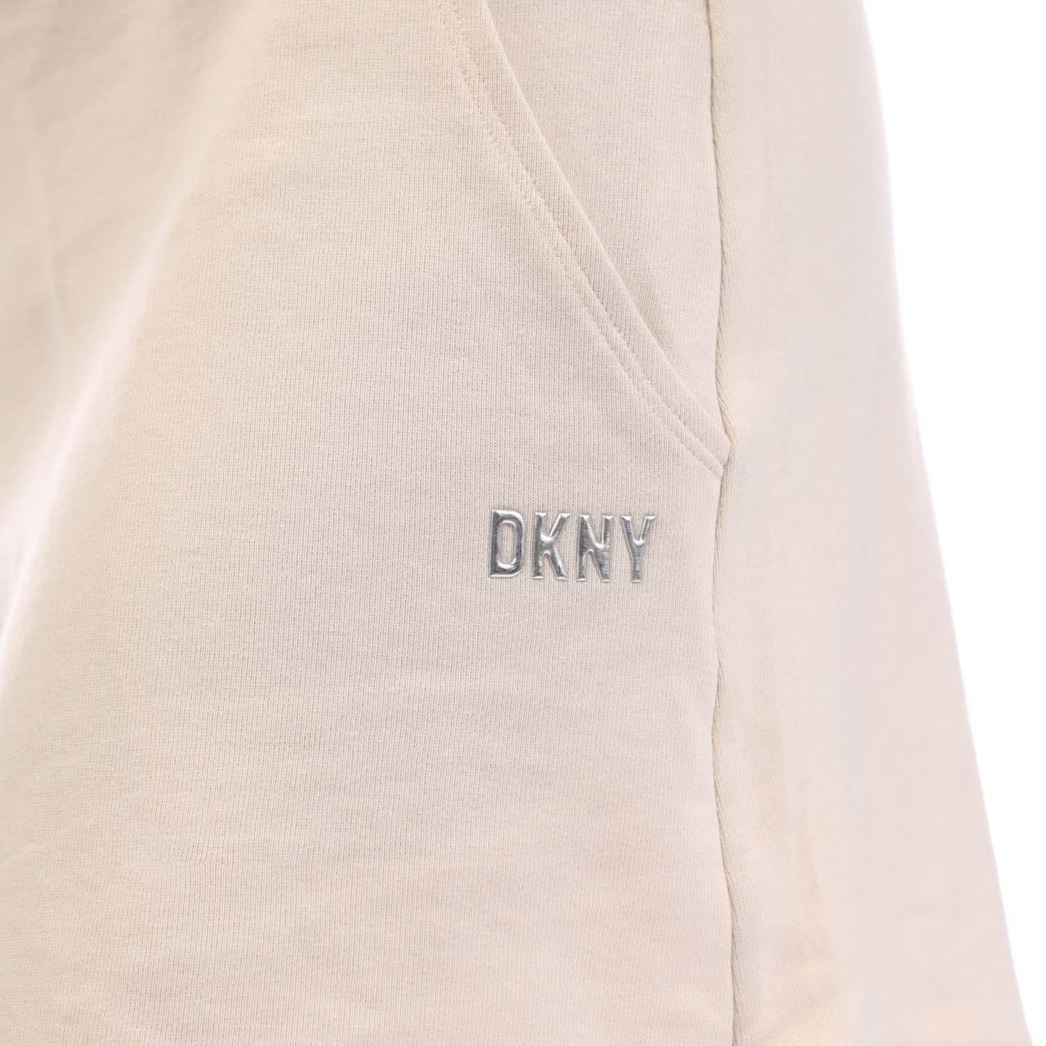 Grey - DKNY - Classic-Fit Metallic Logo Mini-Skirt - 2