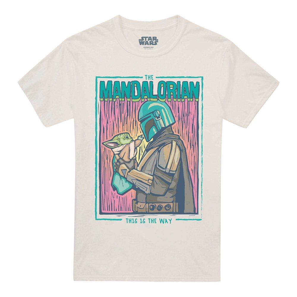 Beige - Star Wars - The Mandalorian This Is The Linocut Way Unisex T-S - 4
