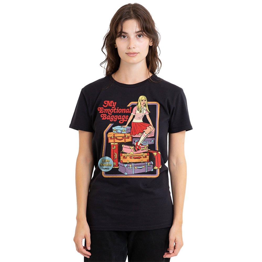 Black - Steven Rhodes - Steven Rhodes My Emotional Baggage T Shirt Black - 1