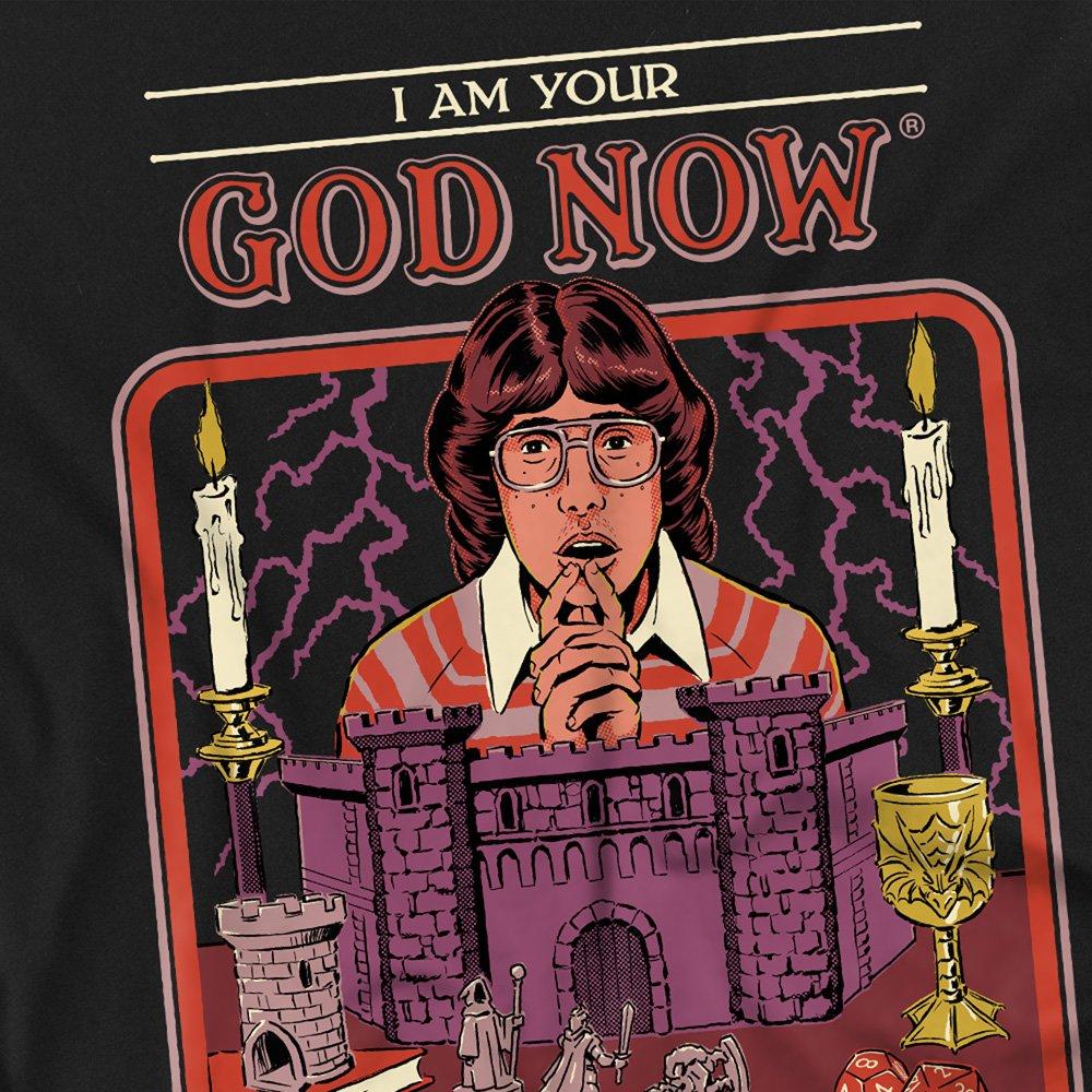 Black - Steven Rhodes - Steven Rhodes I Am Your God Now Long Sleeve T-Shir - 2