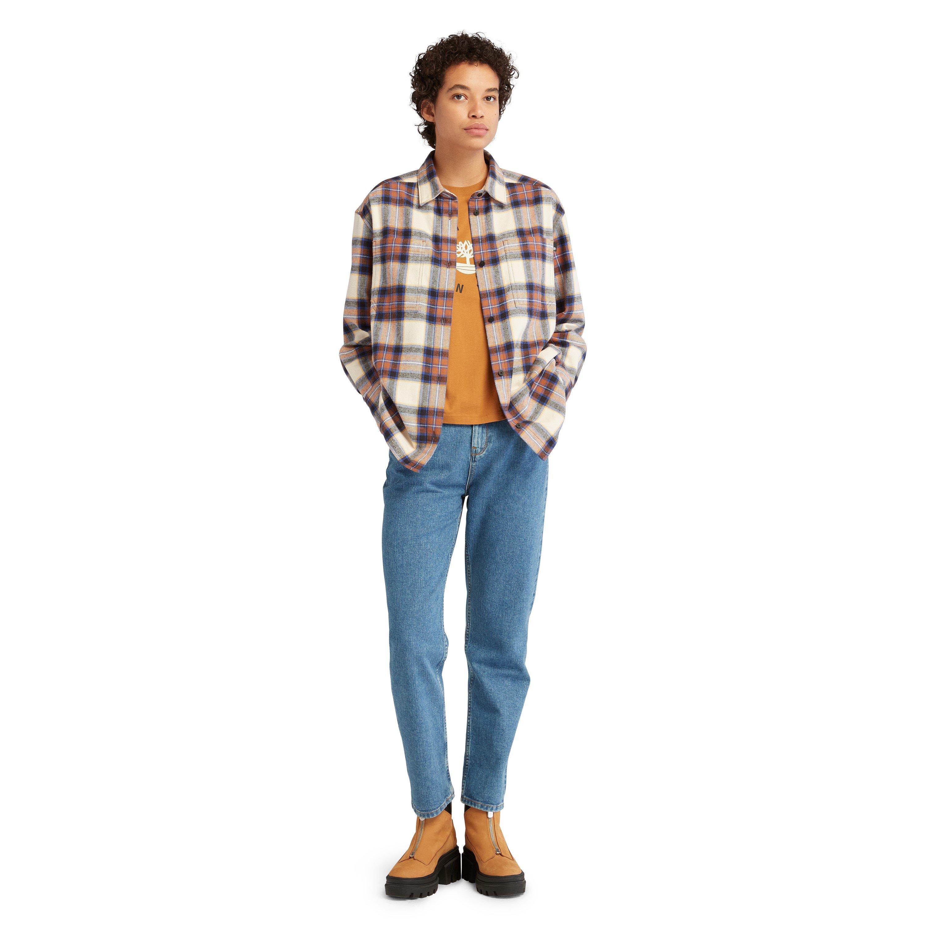 Argan Oil - Timberland - Women's Flannel Long-Sleeve Patterned Shirt - 3