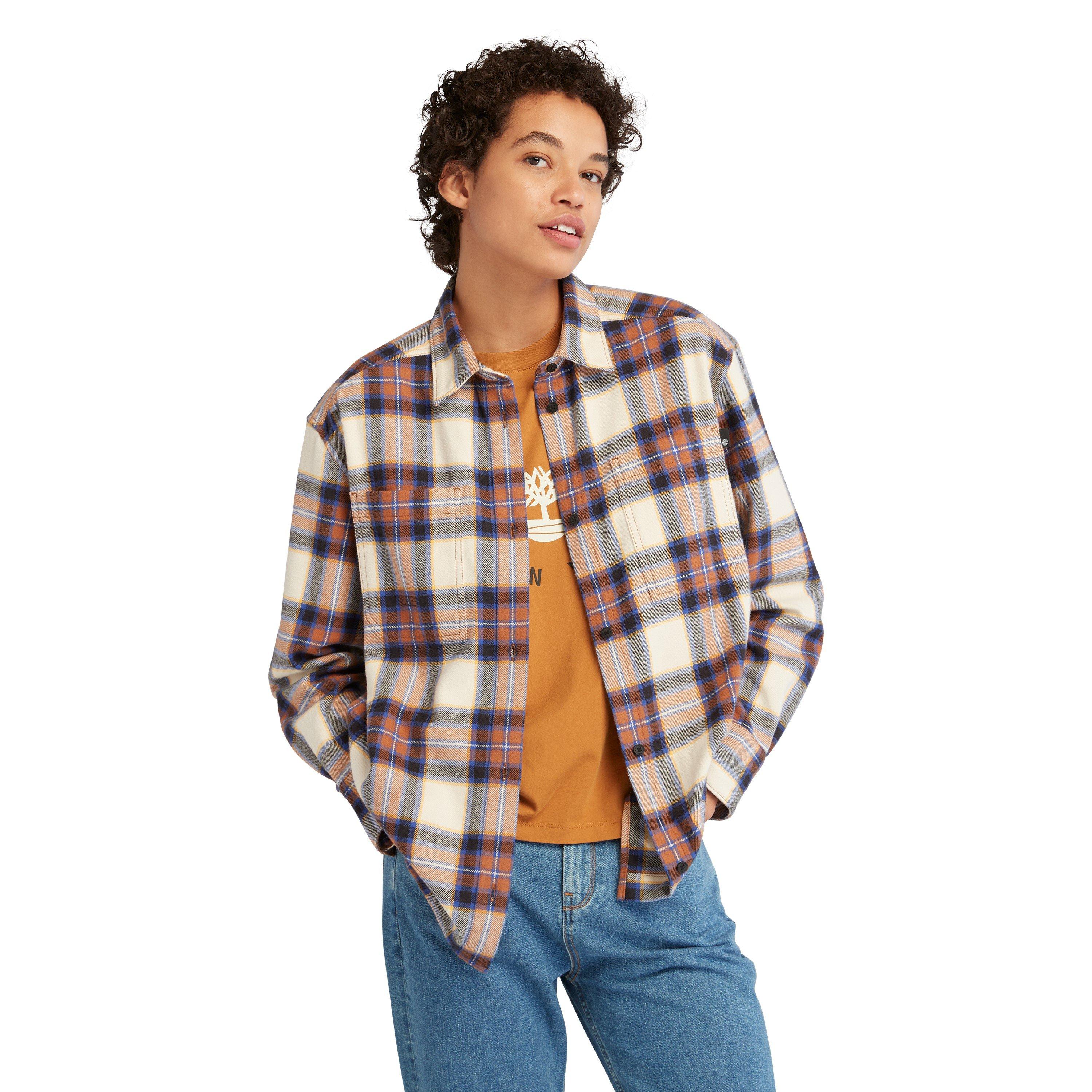 Argan Oil - Timberland - Women's Flannel Long-Sleeve Patterned Shirt - 5