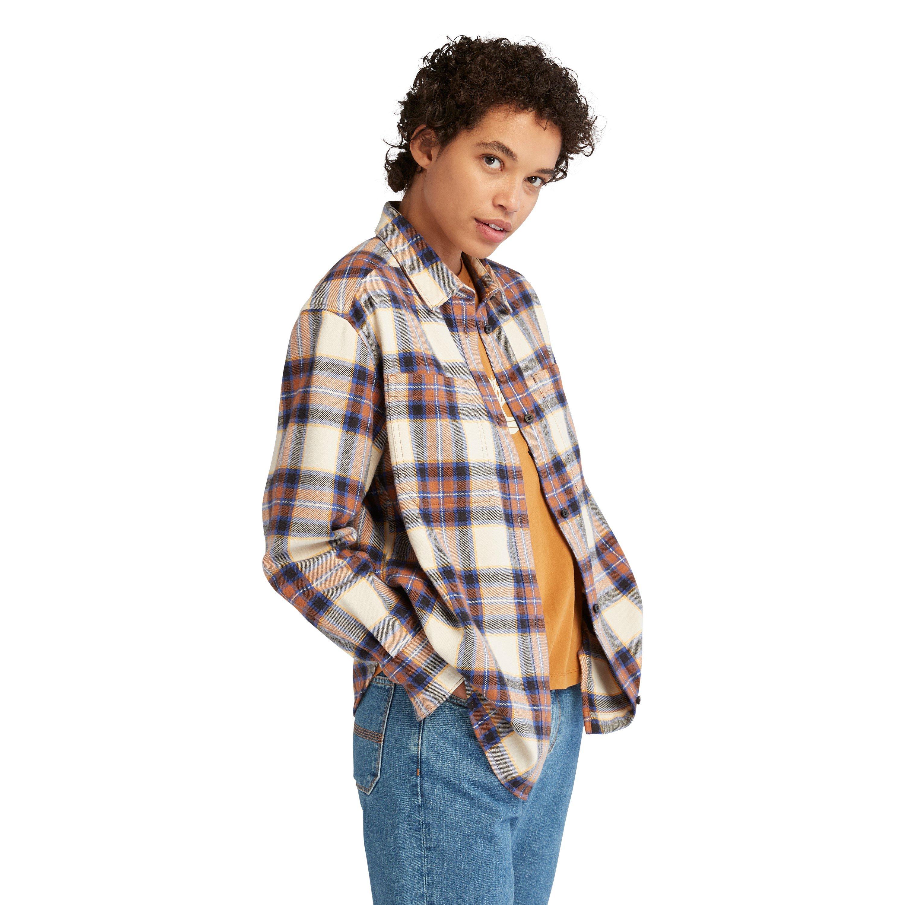 Argan Oil - Timberland - Women's Flannel Long-Sleeve Patterned Shirt - 6