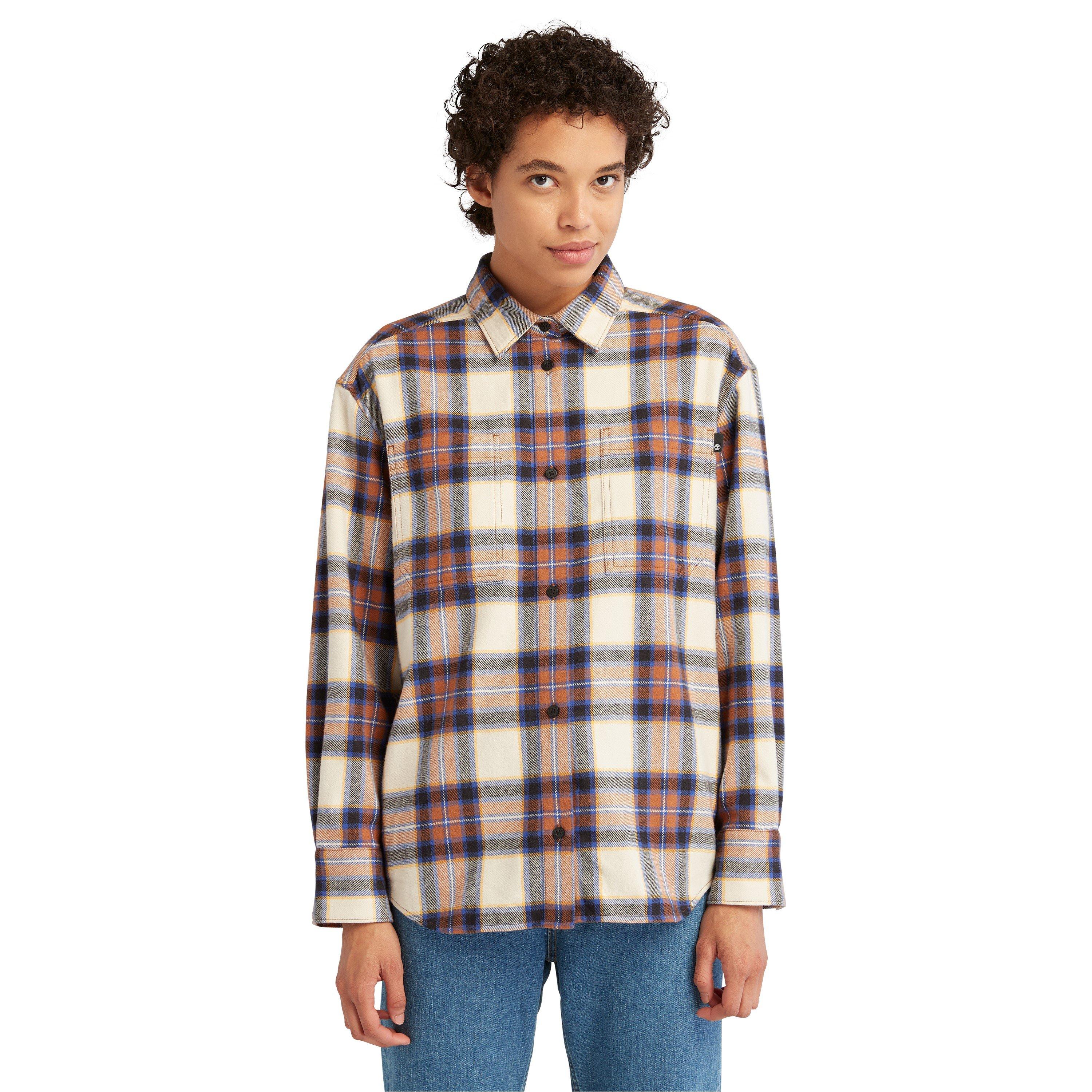 Argan Oil - Timberland - Women's Flannel Long-Sleeve Patterned Shirt - 7