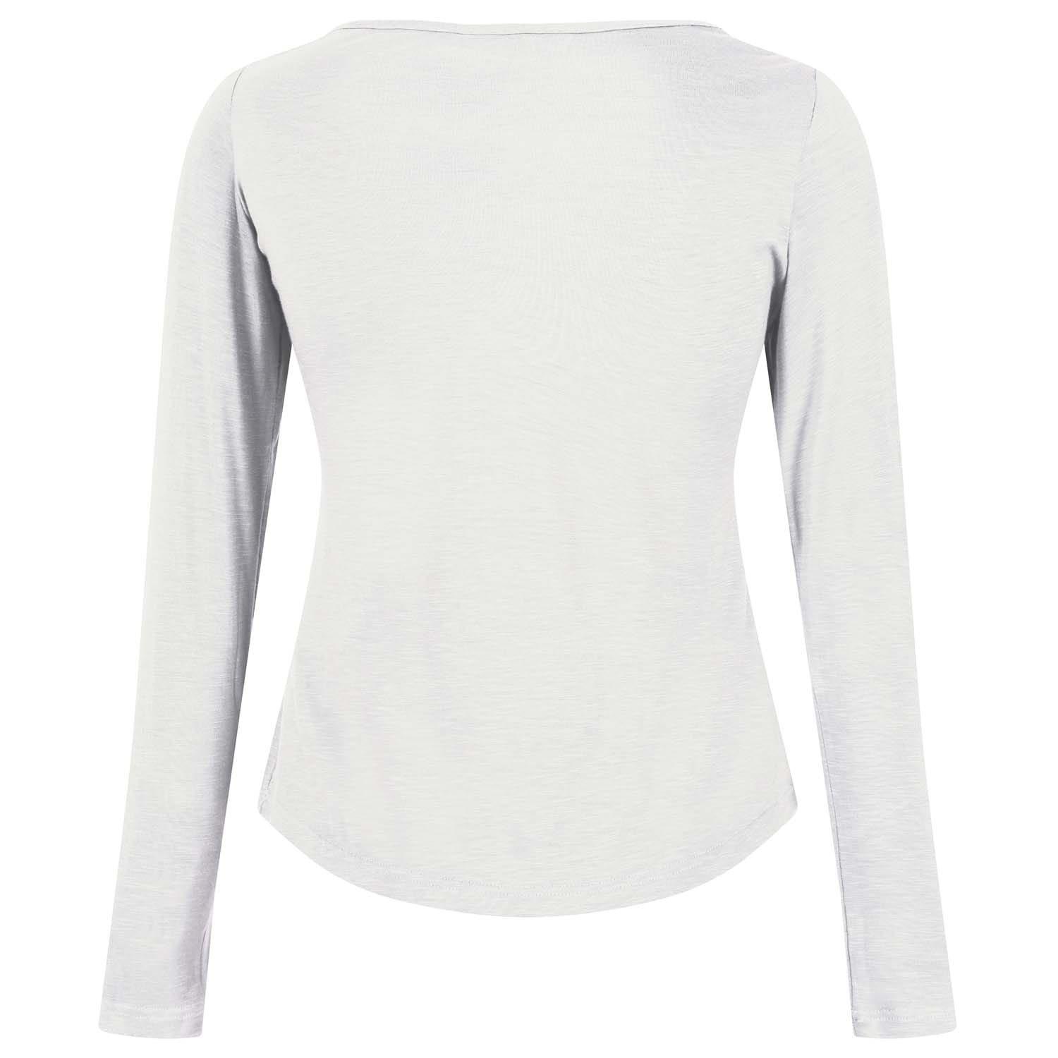 White - Regatta - Lakeisha Boat Neck Long Sleeve Top - 4